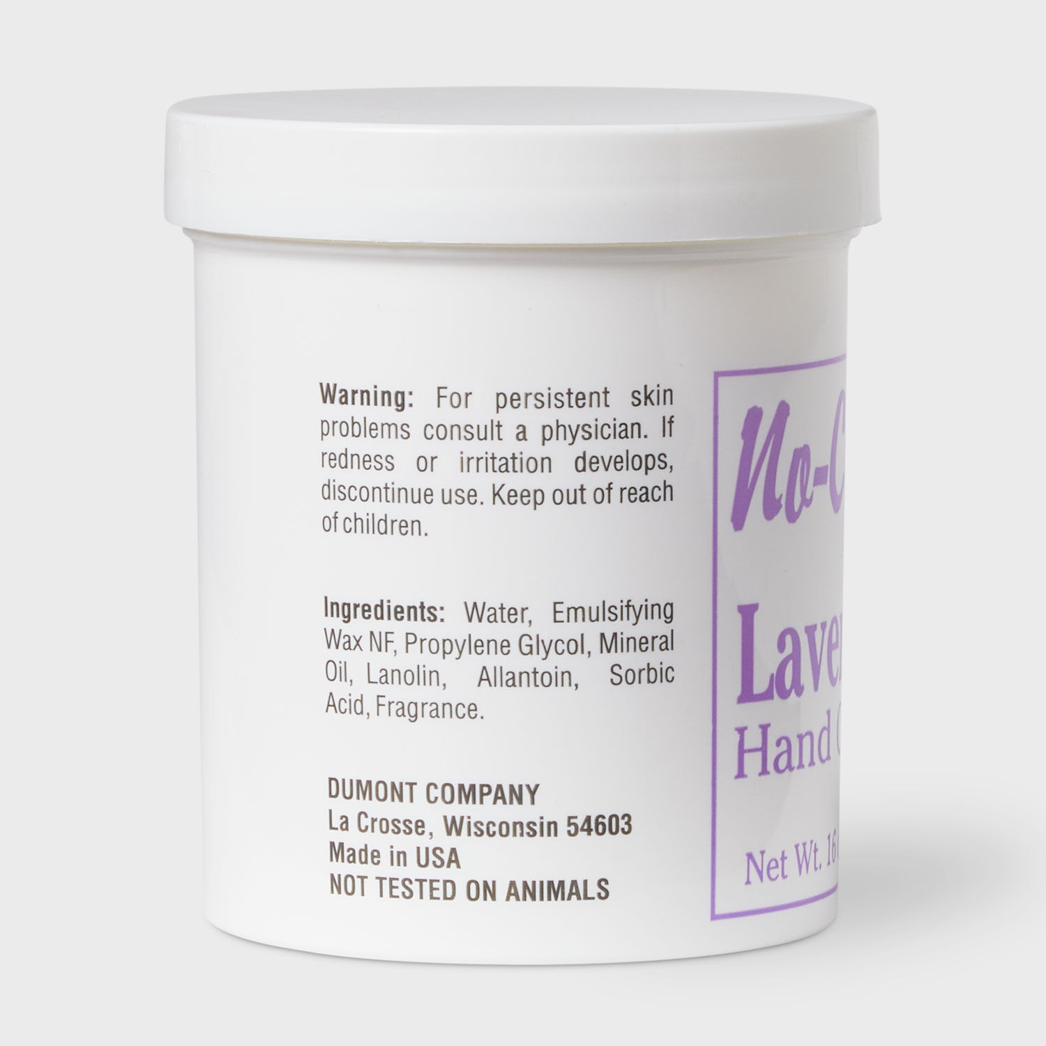 No-Crack 16-oz. Lavender Hand Cream | Duluth Trading Company