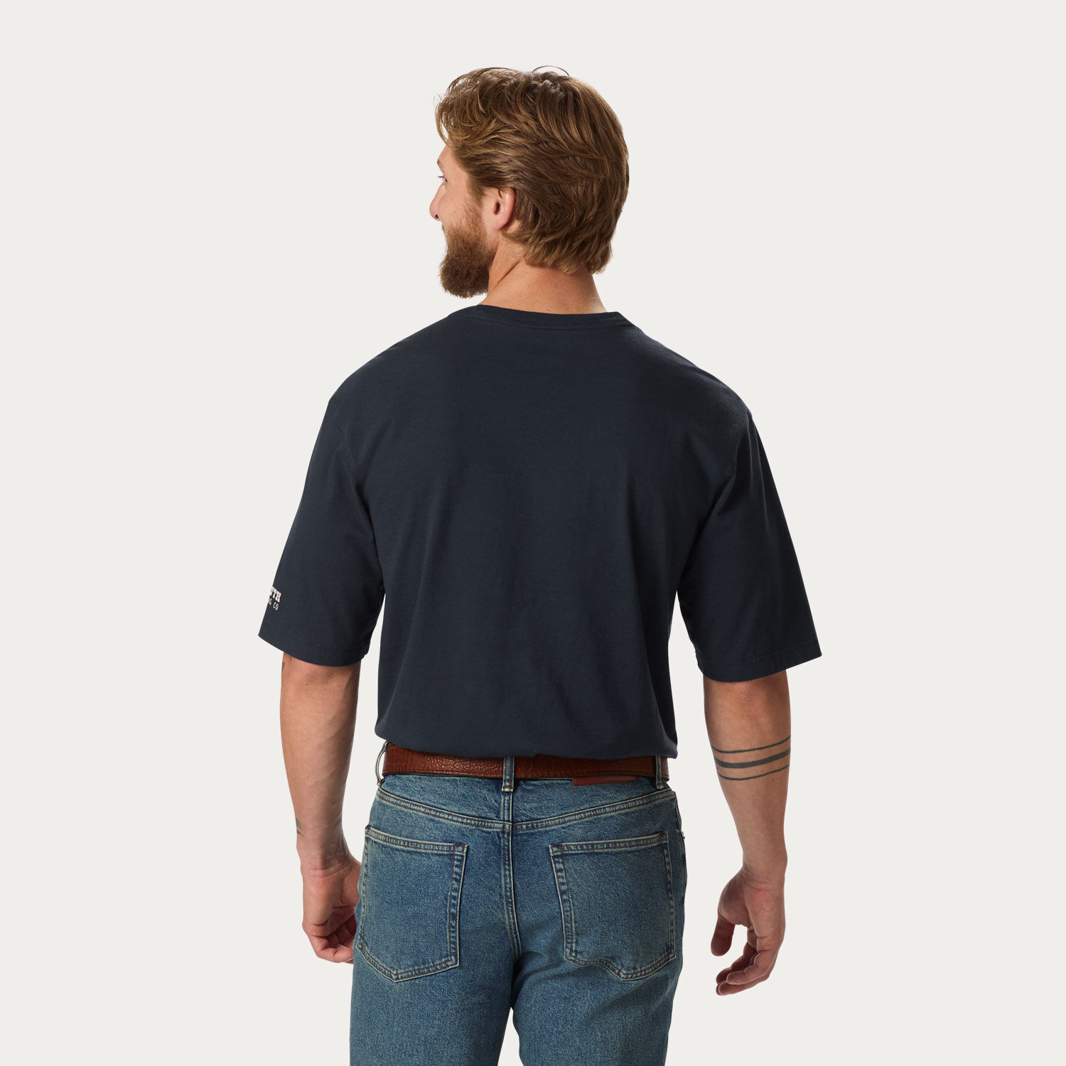 Men's Longtail T Relaxed Fit Short Sleeve Logo Shirt | Duluth