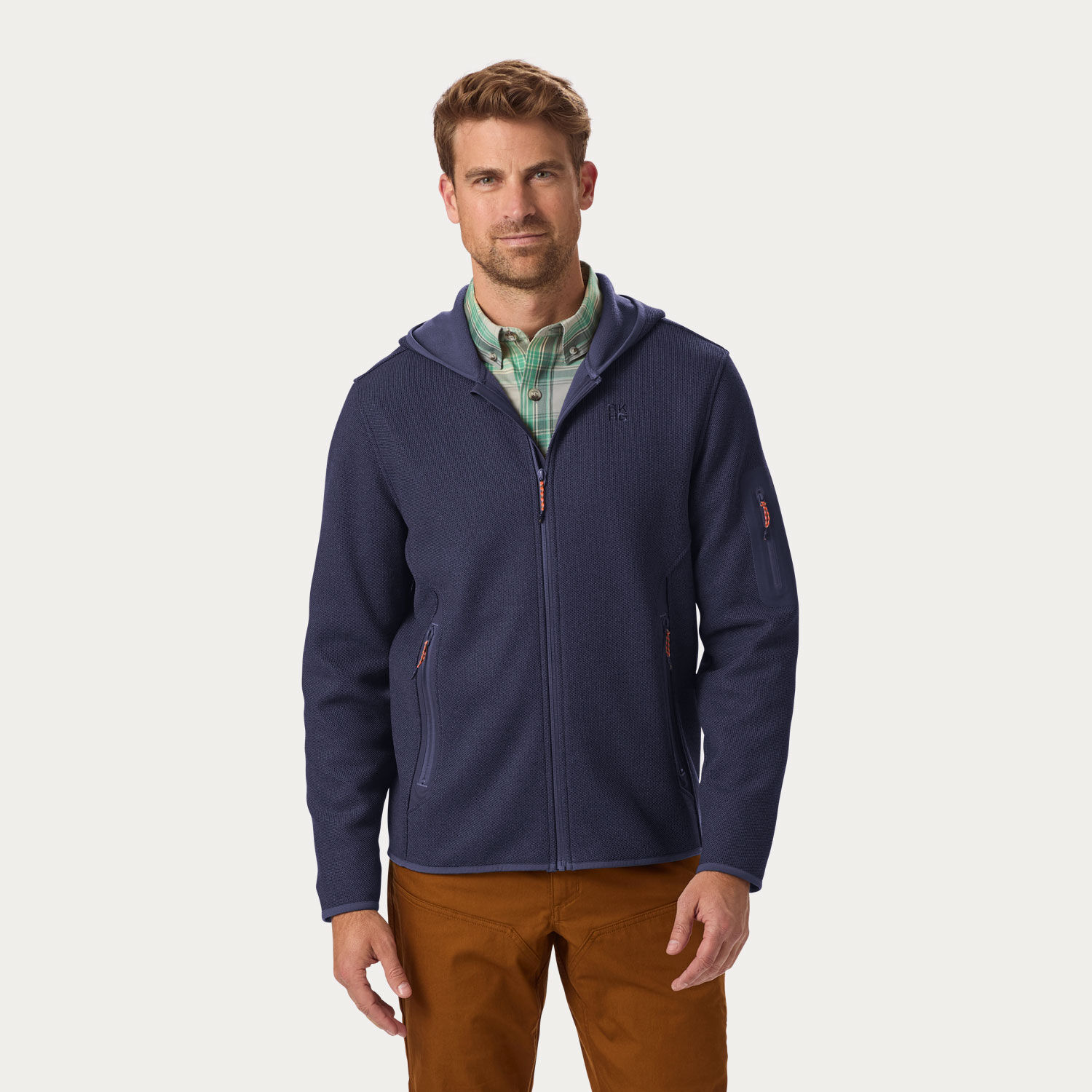 Men's AKHG Graveltec Full-Zip Hoodie | Duluth Trading Company
