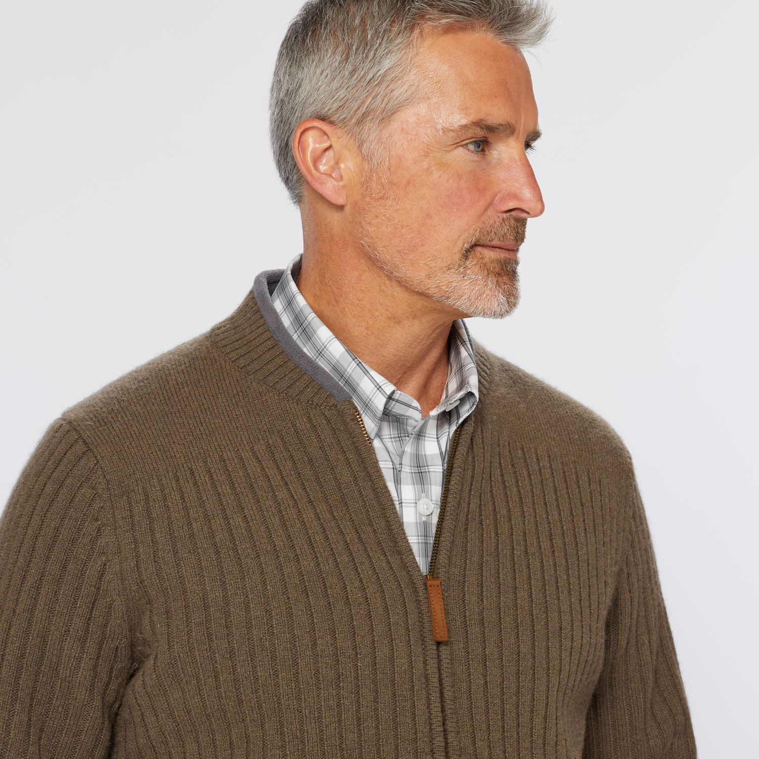 Shetland Wool Windproof Zip Sweater | Duluth Trading Company