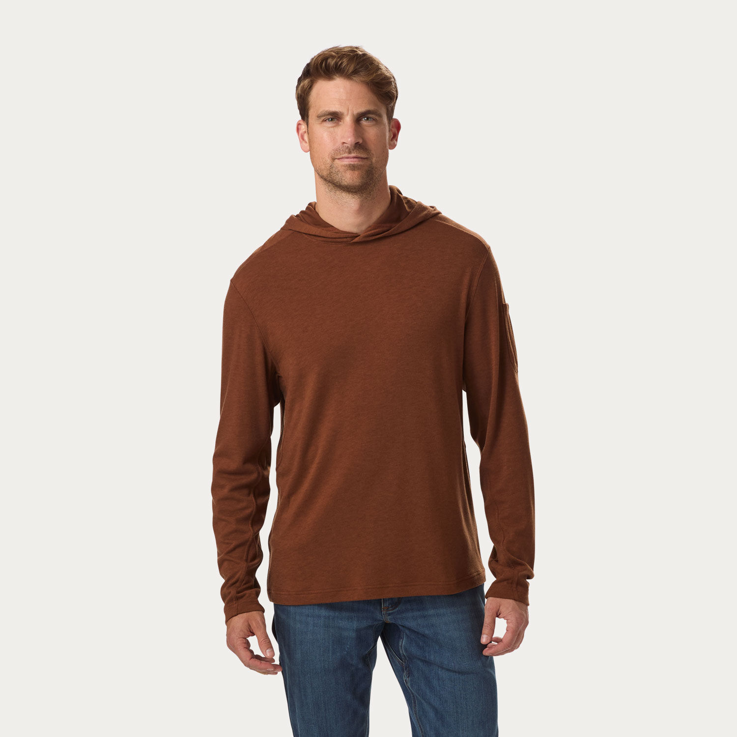 Men's Black Ram Wool Hoodie | Duluth Trading Company