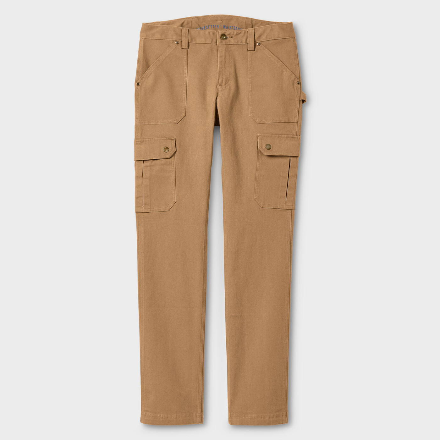 Women's DuluthFlex Fire Hose Slim Leg Cargo Pants — Dark Camel by Duluth Trading Co.