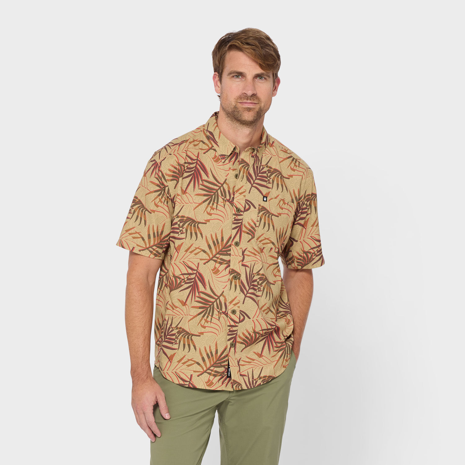 Men's AKHG Mountain Stream Relaxed Fit Short Sleeve Shirt | Duluth