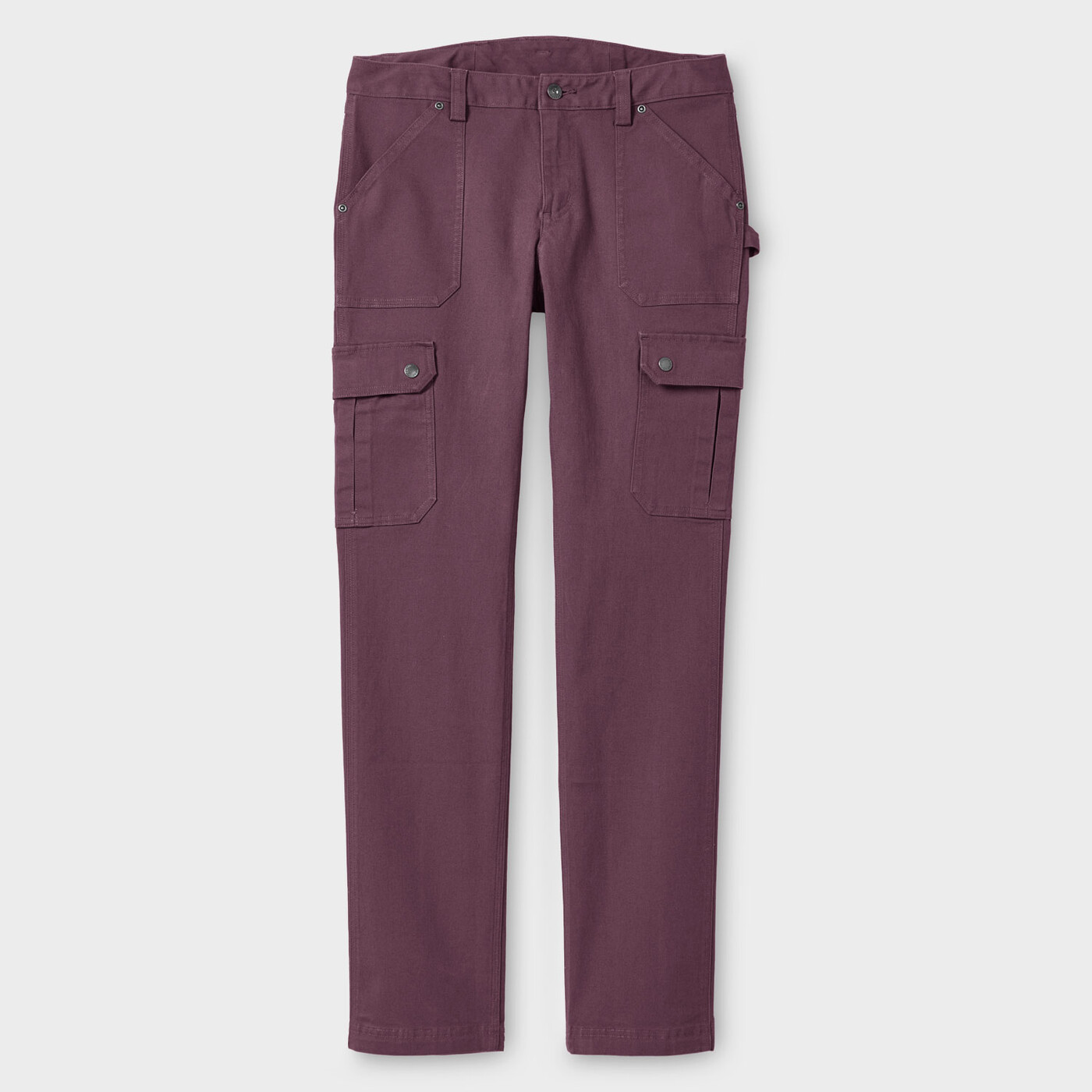 Women's DuluthFlex Fire Hose Slim Leg Cargo Pants — Elderberry by Duluth Trading Co.