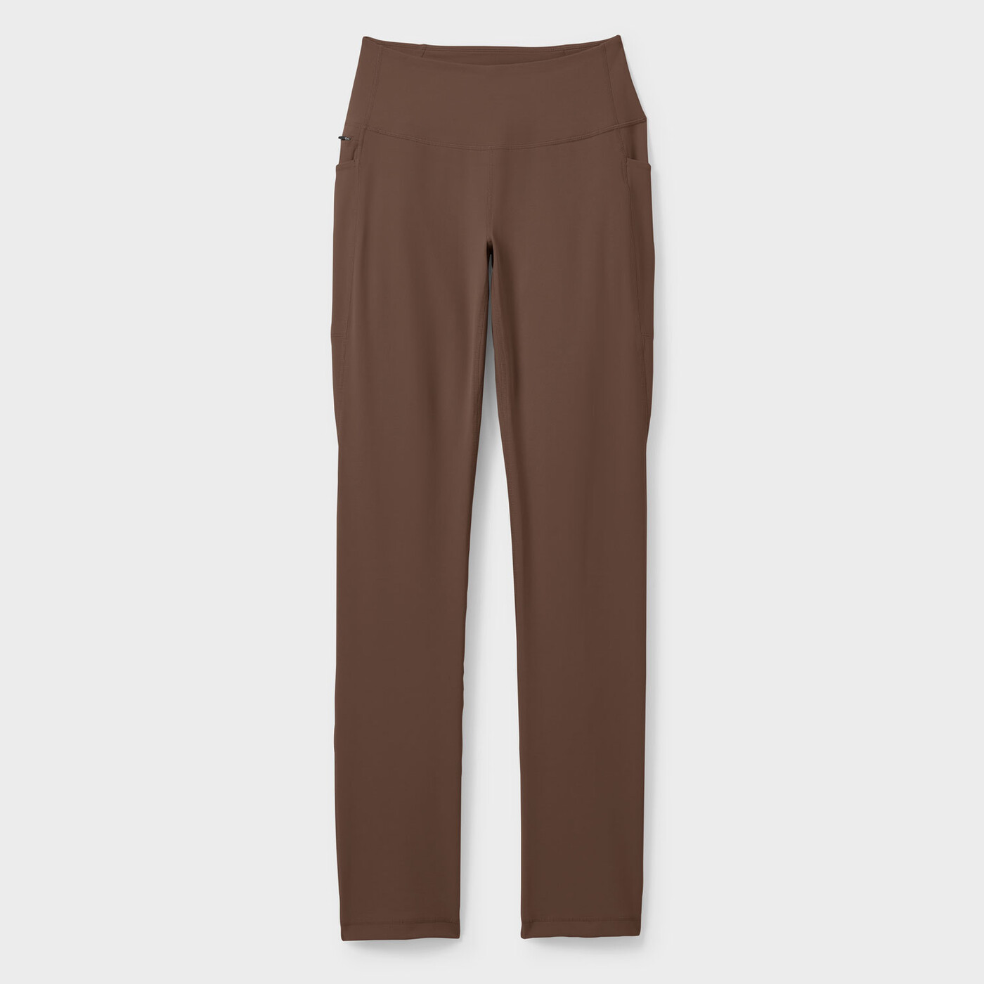 Women's NoGA Air Mid-Rise Slim Leg Pants — Smoked Hickory by Duluth Trading Co.