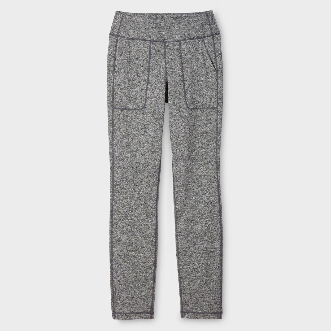 Women's NoGA Plushcious Slim Leg Pants — Black Heather by Duluth Trading Co.