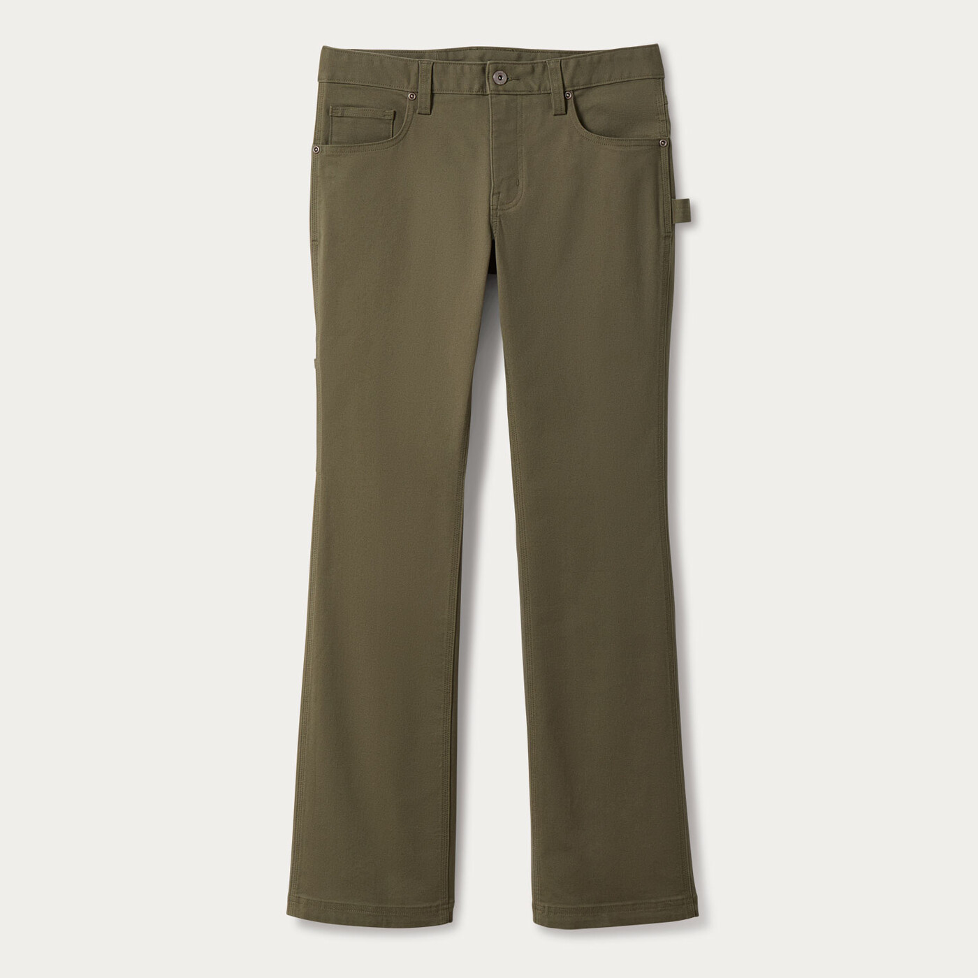 Women's DuluthFlex Fire Hose Clean Bootcut Pants — Vintage Olive by Duluth Trading Co.