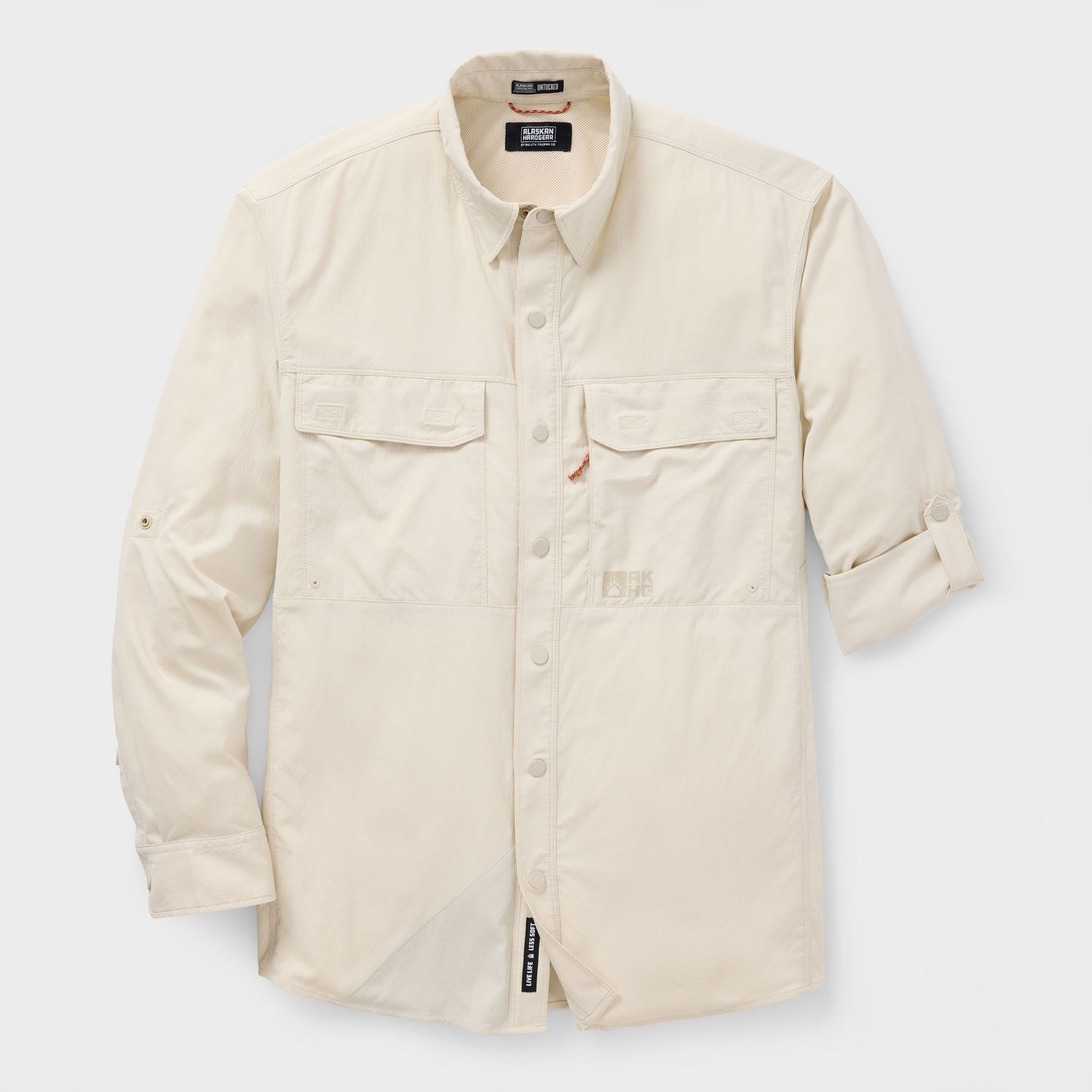 Men's AKHG Sol Survivor Snap-Front Long Sleeve Shirt | Duluth