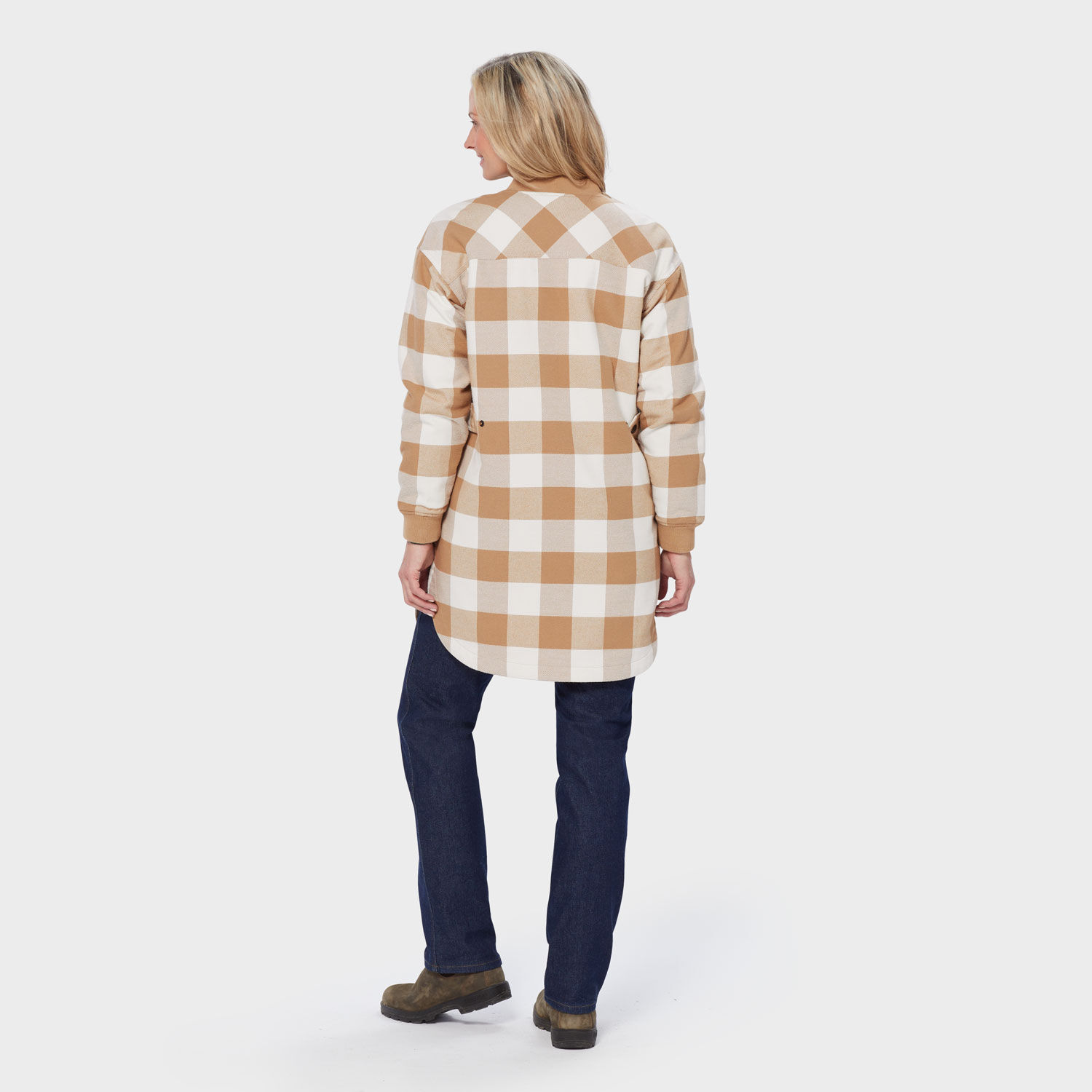 Women's Folklore Flannel Insulated Duster | Duluth Trading Company