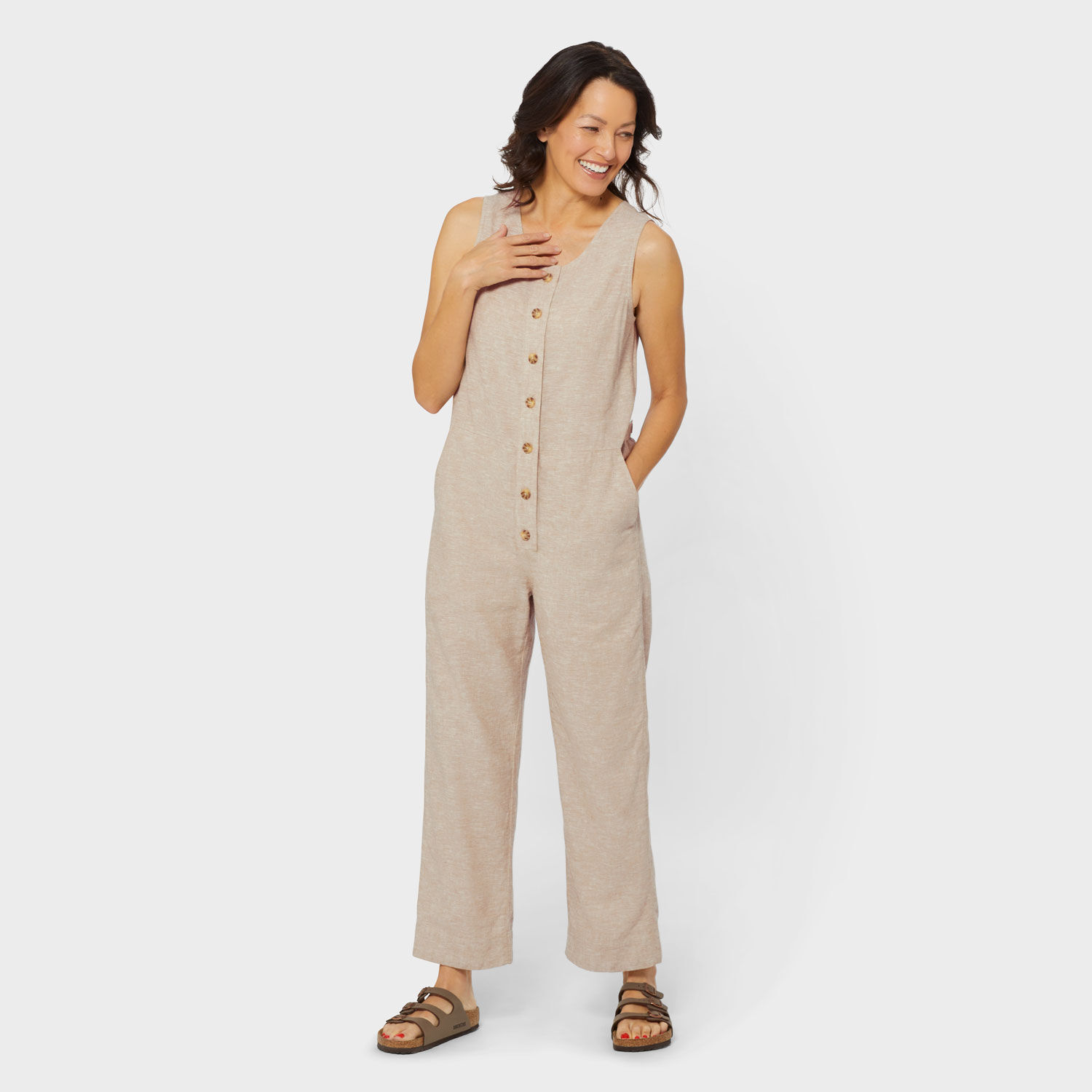 Women's Overeasy Lightweight Hemp Jumpsuit | Duluth Trading Company