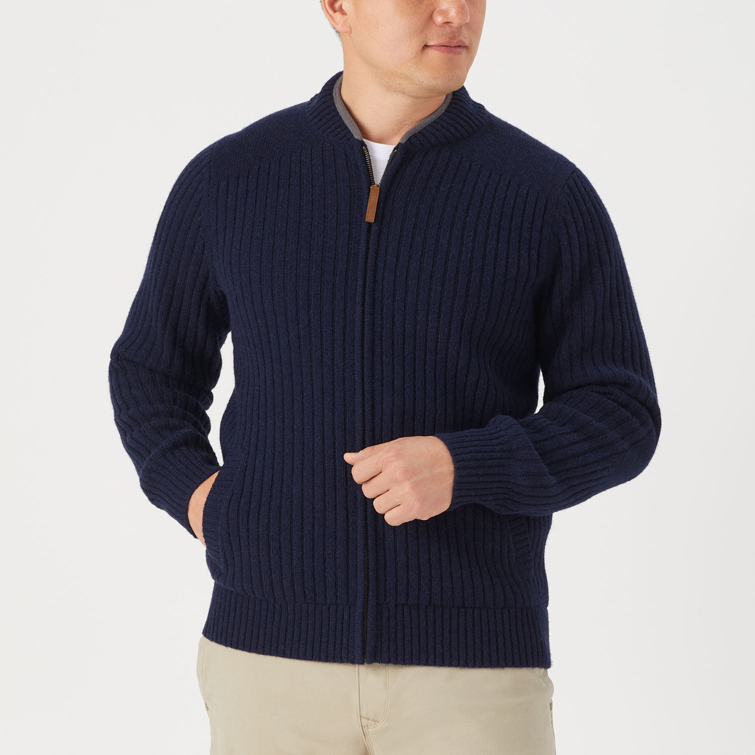 Shetland Wool Windproof Zip Sweater | Duluth Trading Company