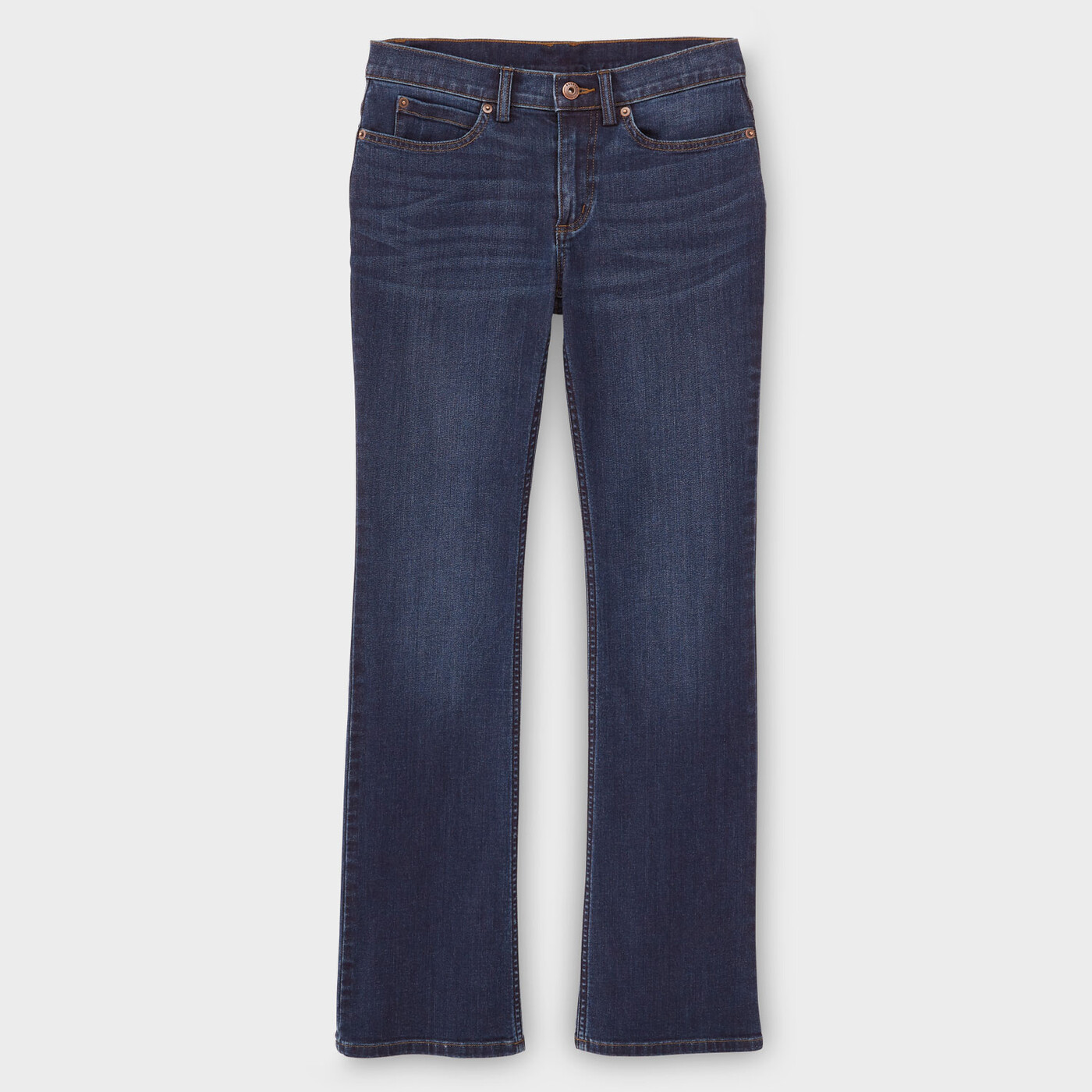 Women's Daily Denim Bootcut Jeans — Medium Indigo by Duluth Trading Co.