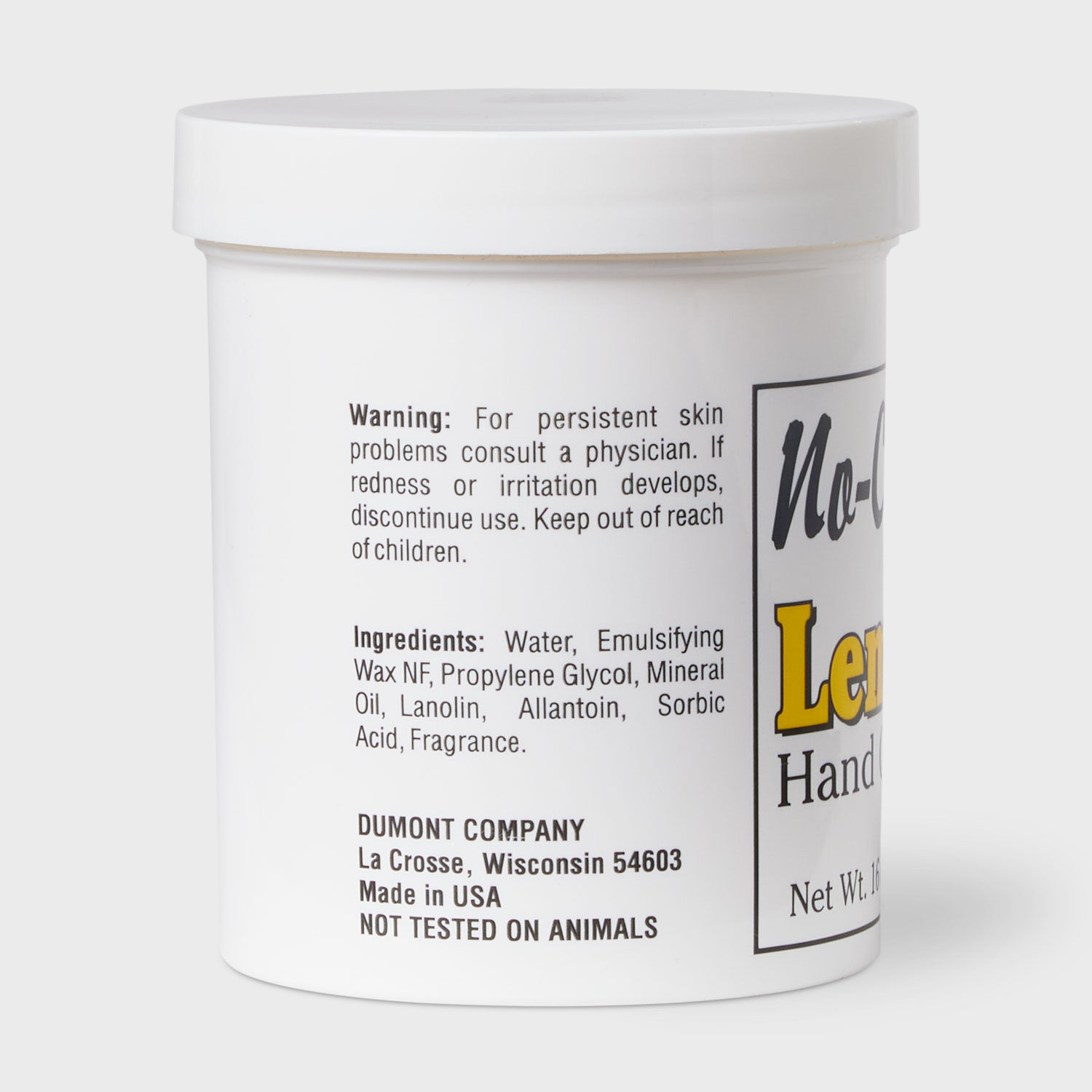 No-Crack 16-oz. Lemon Hand Cream | Duluth Trading Company