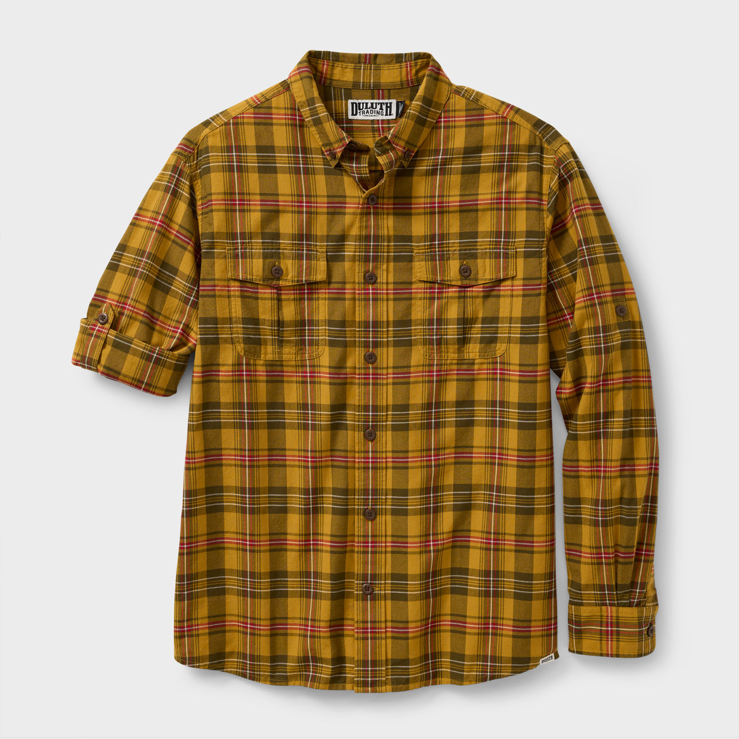 Men's Madras Relaxed Fit Work Shirt | Duluth Trading Company