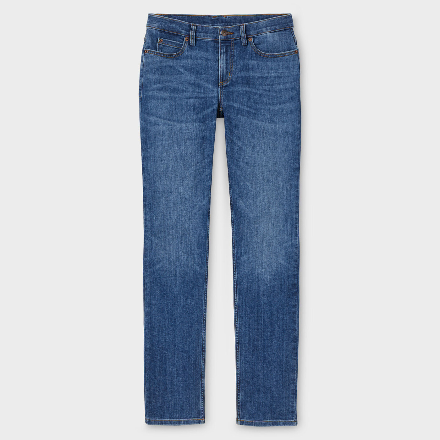 Women's Daily Denim Slim Leg Jeans — Soft Indigo Wash by Duluth Trading Co.