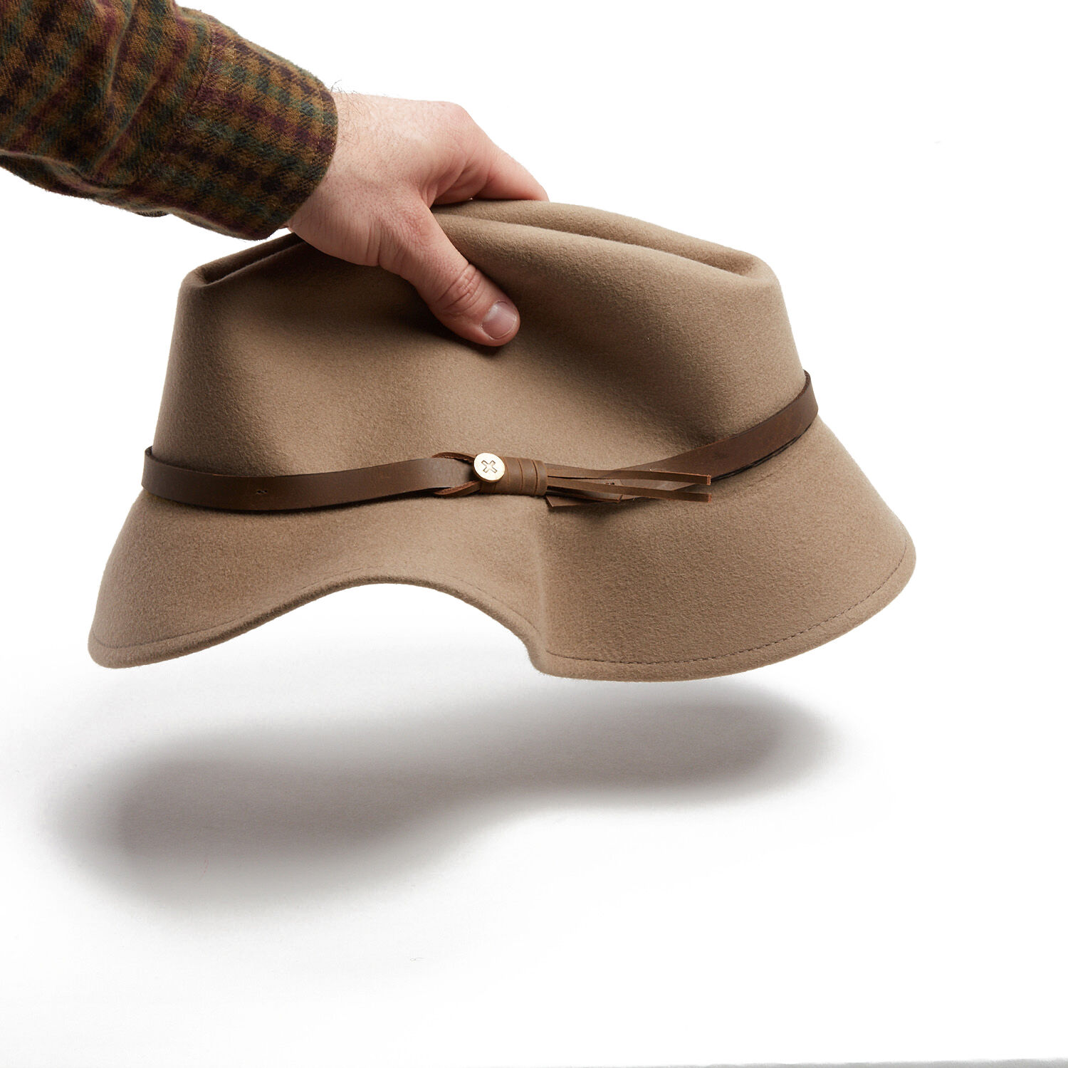 STETSON CRUSHABLE ウールハット Lサイズ ブラウン Best Made Stetson Crushable Wool Hat | Duluth Trading Company