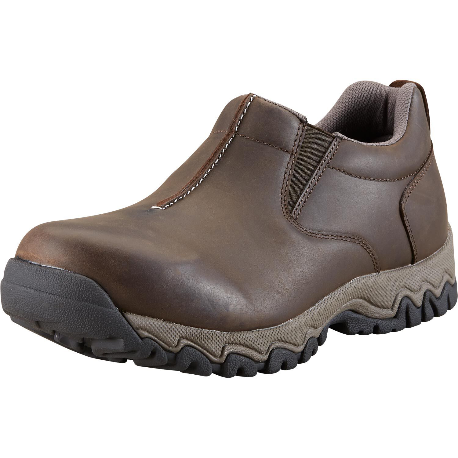 Men's Wild Boar Leather Smooth Toe Mocs | Duluth Trading Company