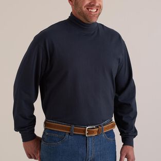 Men S Longtail T Mock Turtleneck Duluth Trading Company