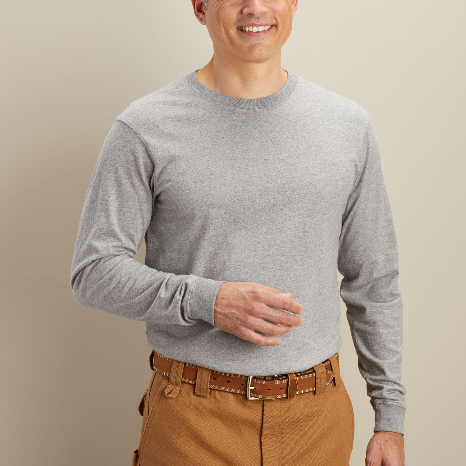 Men's Longtail T Trim Fit Long Sleeve T-Shirt | Duluth Trading Company