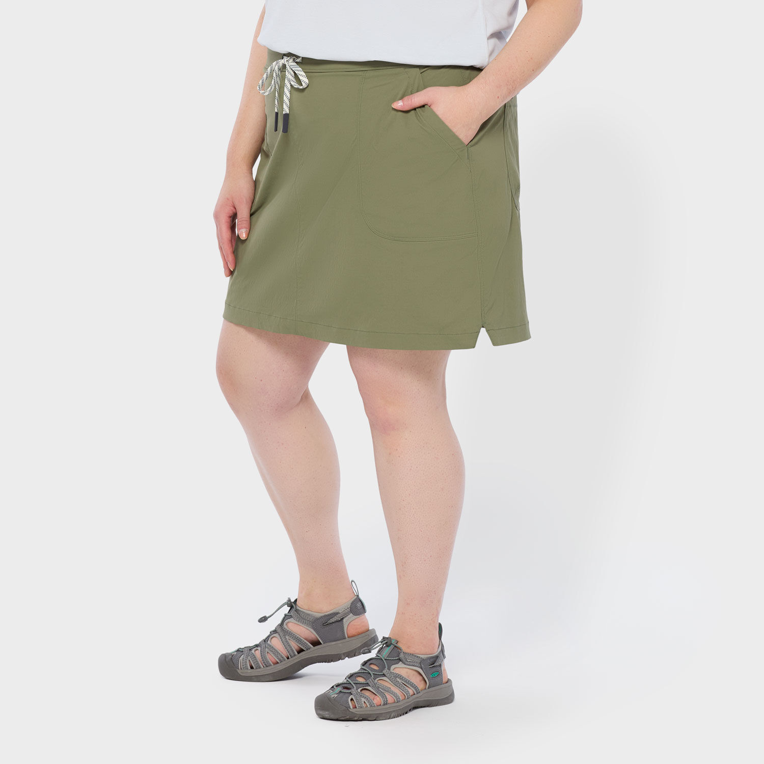 Women's Plus AKHG Shoreside Skort | Duluth Trading Company