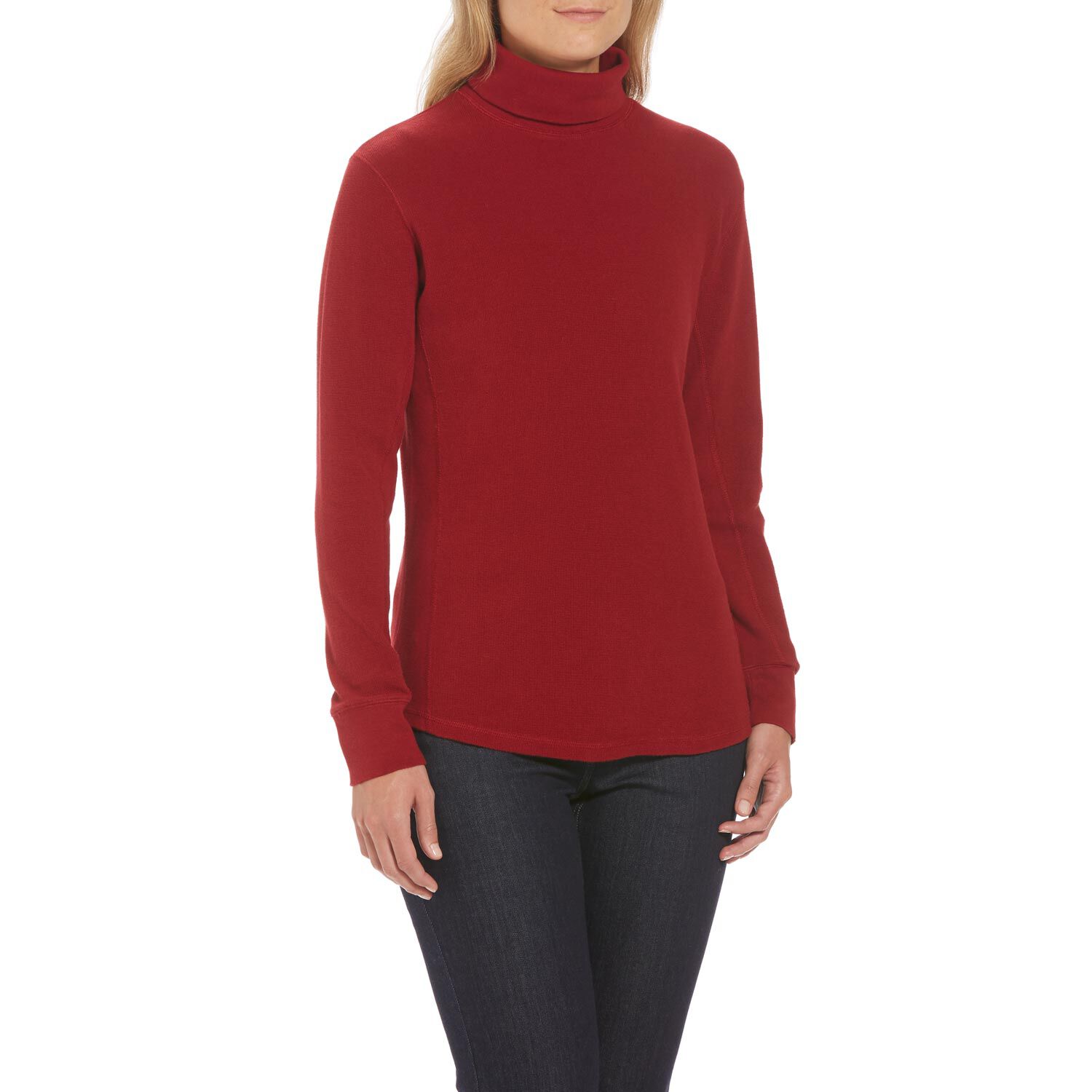 Women's Waffle Longtail T Thermal Turtleneck | Duluth Trading Company