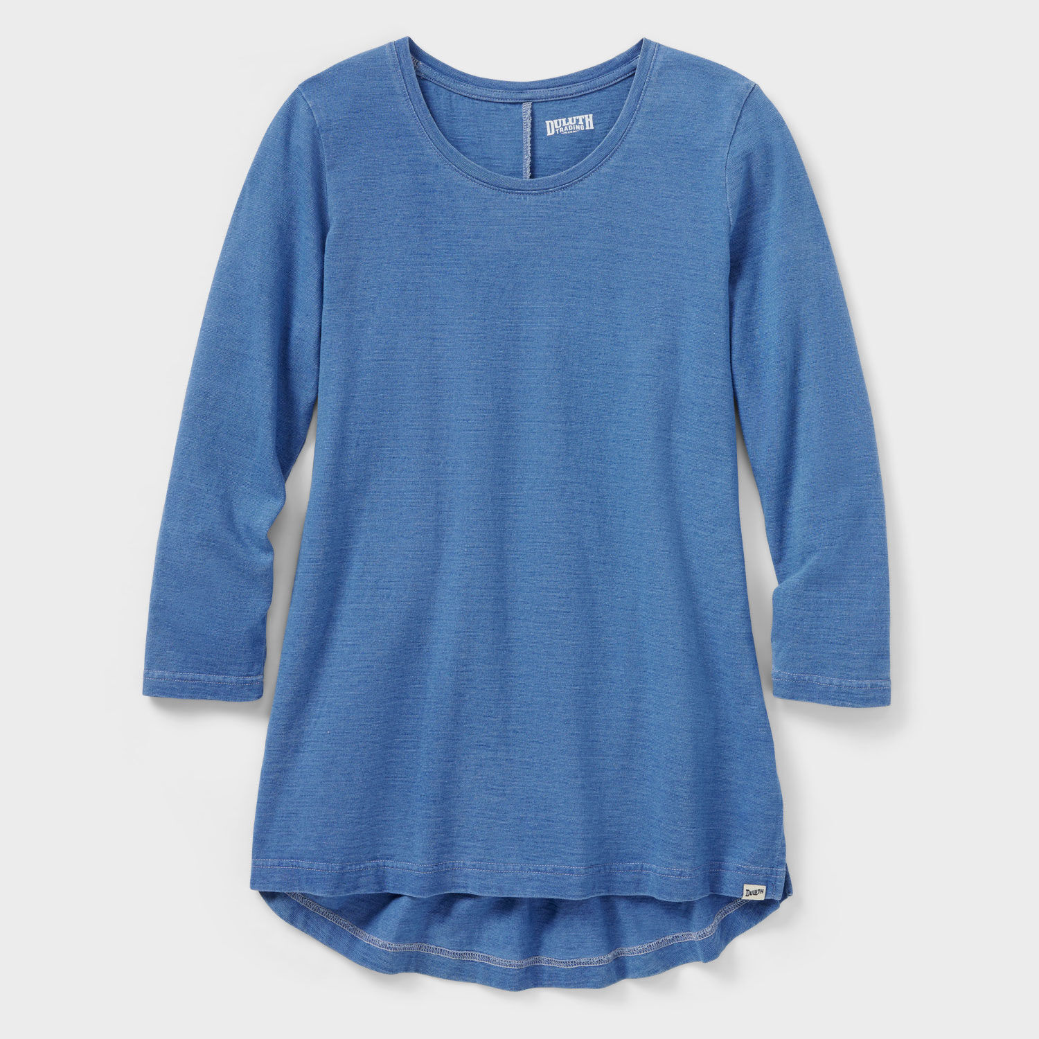 Women's Indigo Knit Popover Shirt | Duluth Trading Company