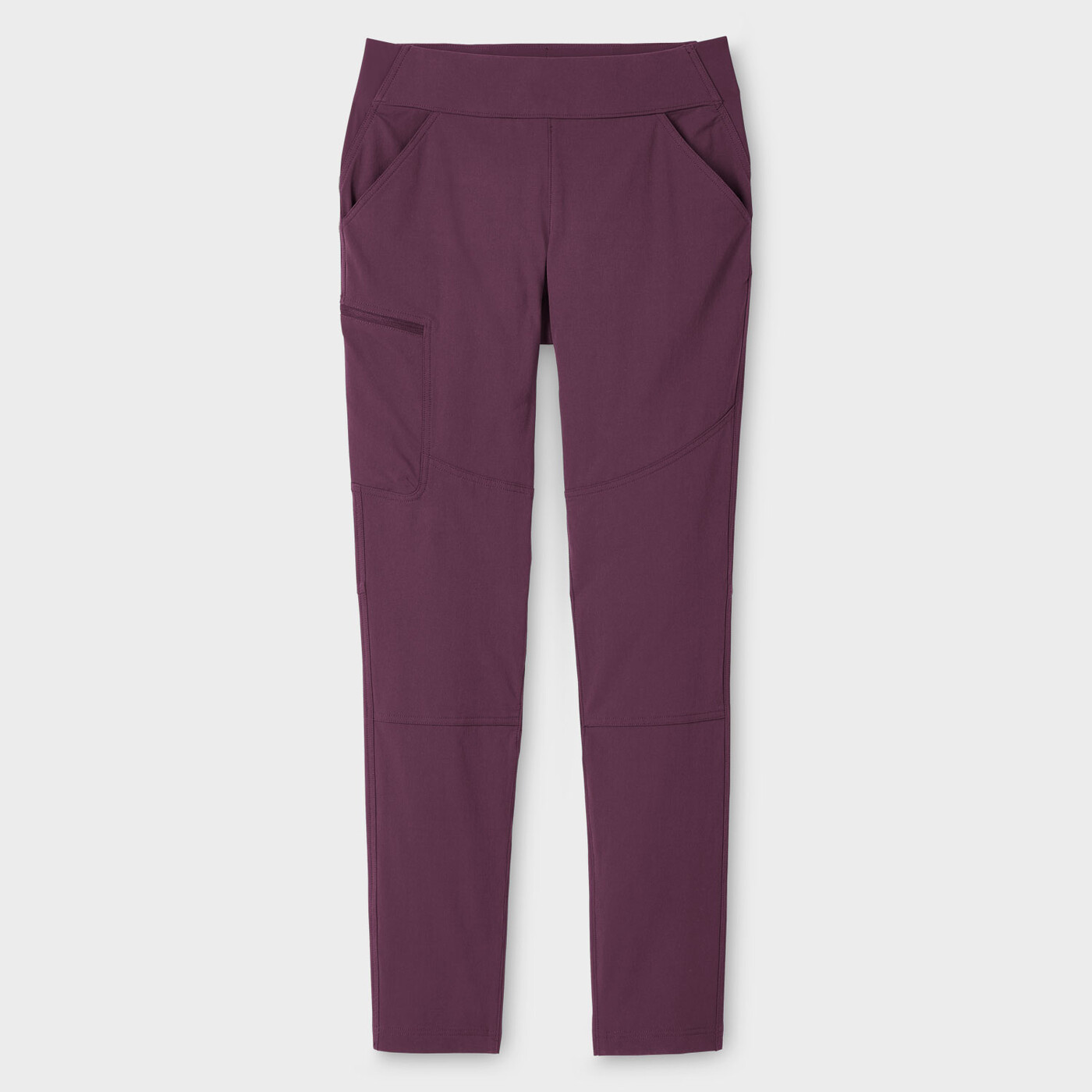 Women's Flexpedition Pull-On Slim Leg Pants — Elderberry by Duluth Trading Co.