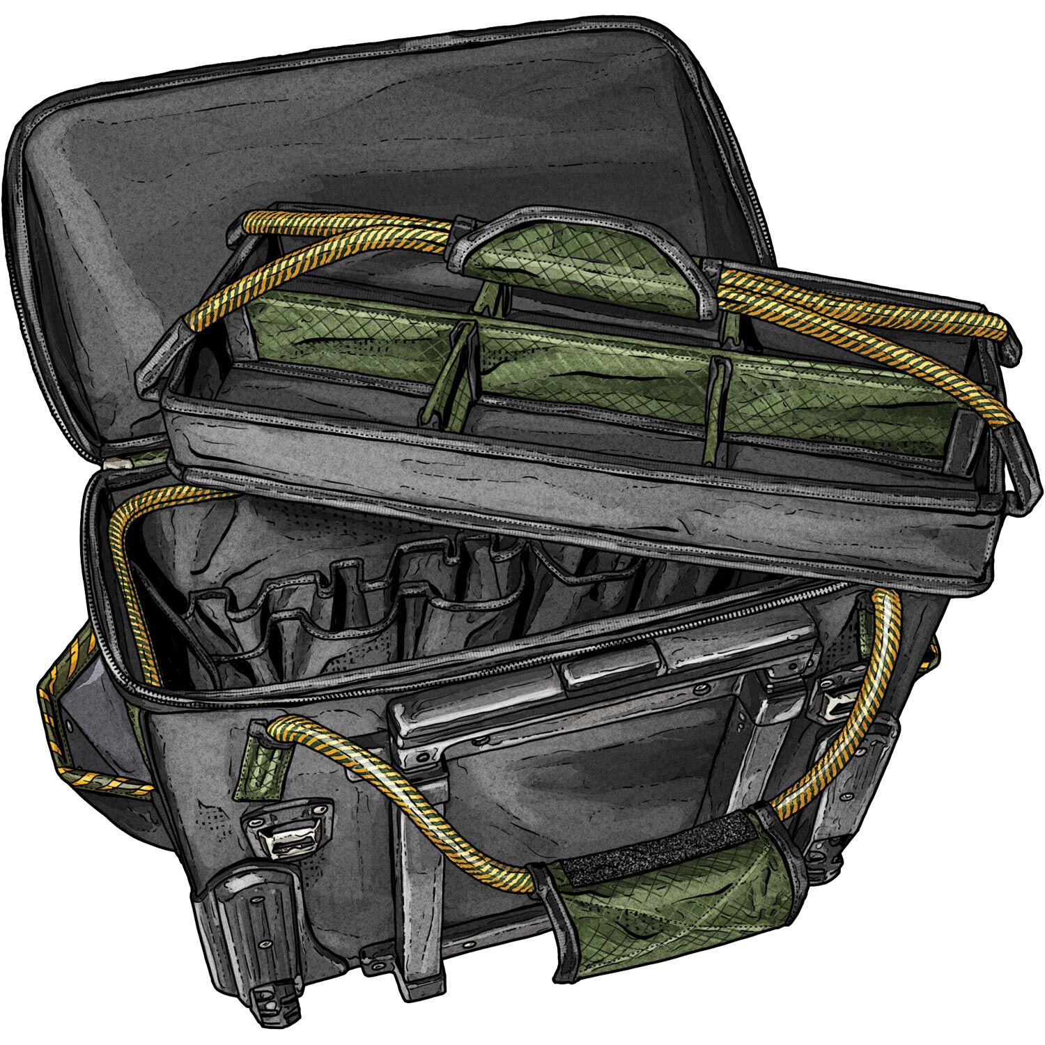 Skidloader Wheeled Tool Bag | Duluth Trading Company