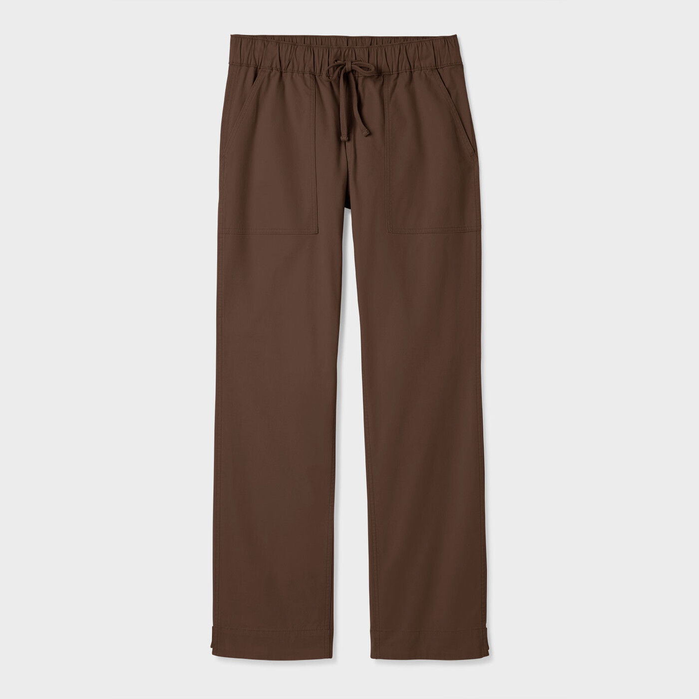 Women's Dobby Pull-On Pants — Smoked Hickory by Duluth Trading Co.