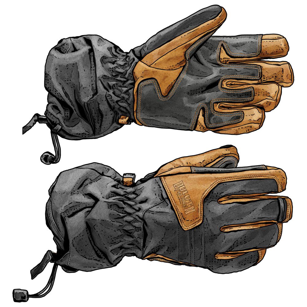 Men's Yellowknife Gauntlet Gloves Duluth Trading Company