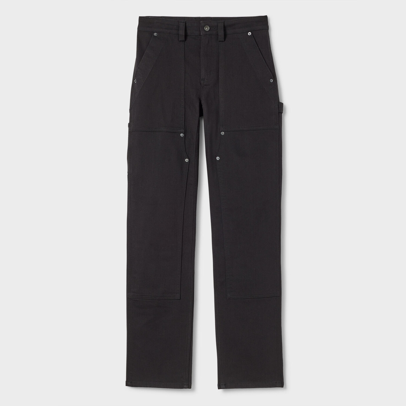 Women's Double Flex Denim Straight Leg Jeans — Stay Black by Duluth Trading Co.