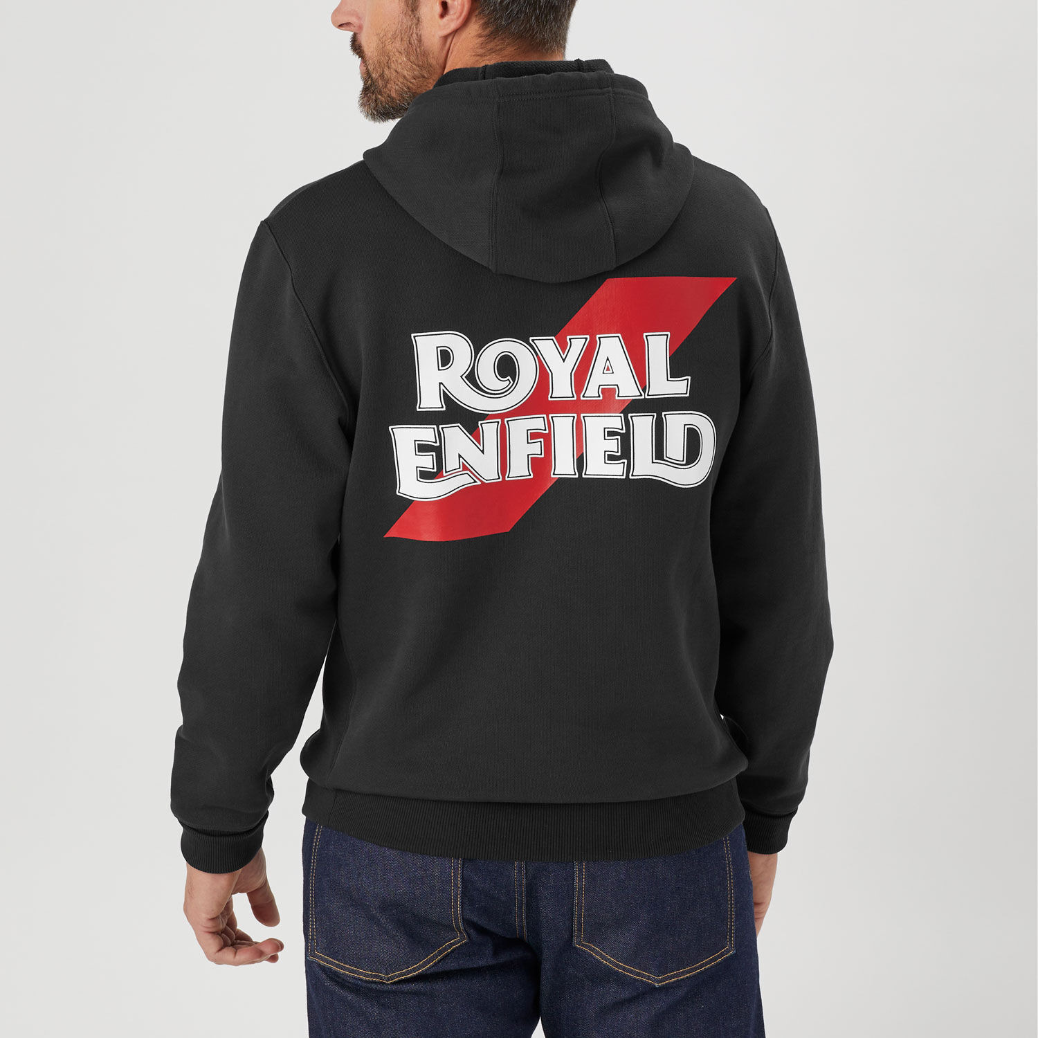 ロイヤルエンフィールド　 Hybrid Down Sweatshirt ダウン Men's Best Made Royal Enfield Collab Hoodie | Duluth Trading Company