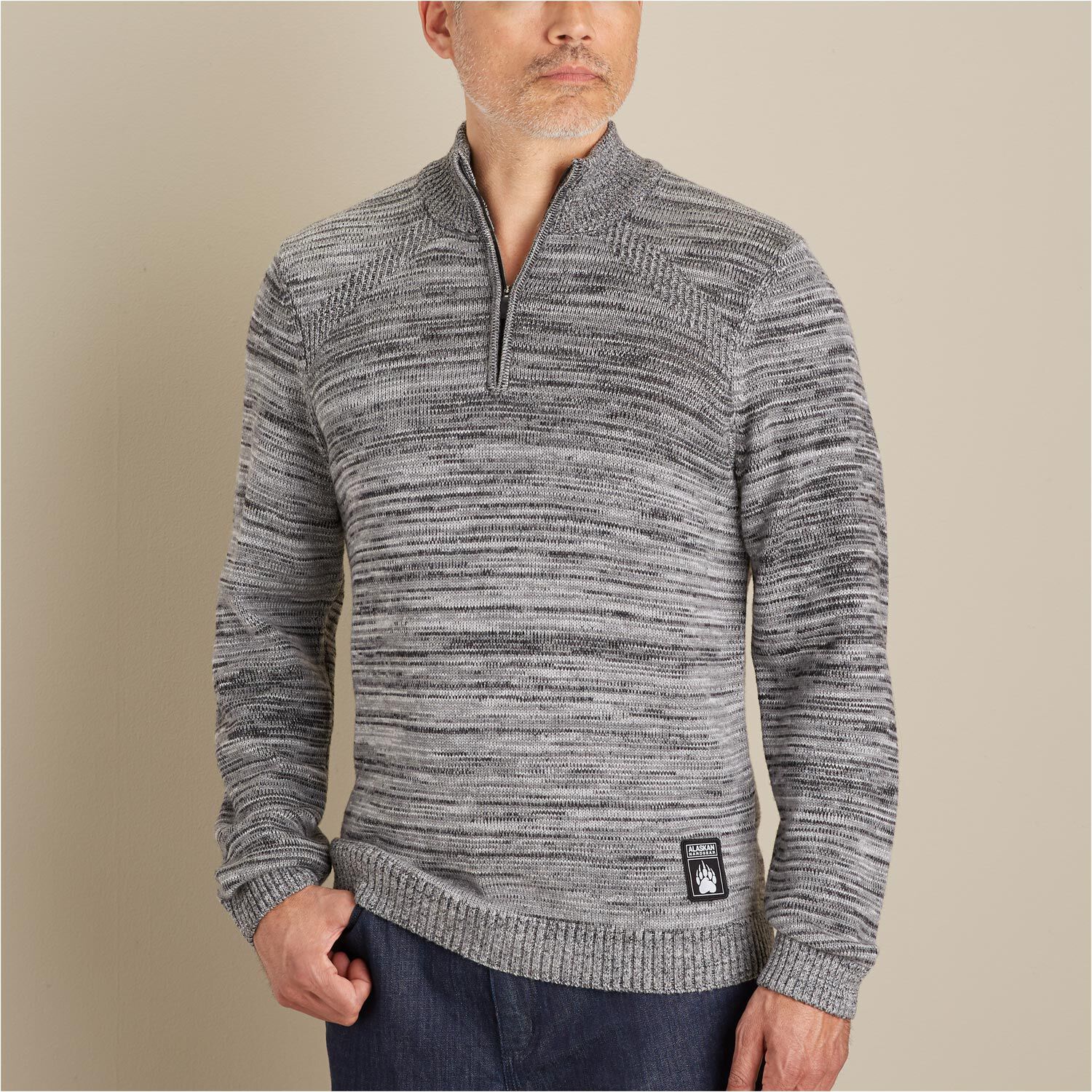 Men's Alaskan Hardgear Wateroff Merino 1/4 Zip Sweater | Duluth