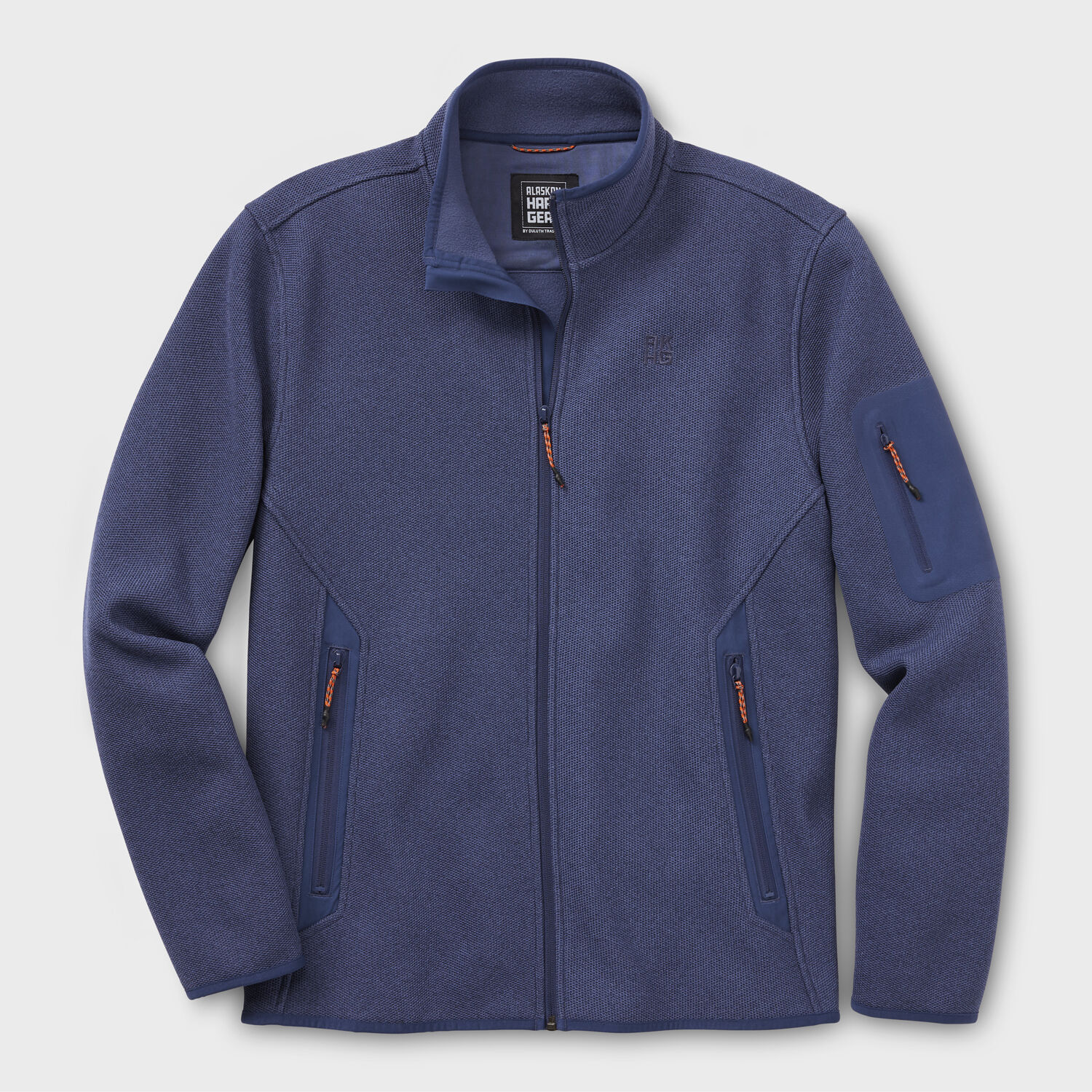 Men's AKHG Graveltec Full Zip Mock | Duluth Trading Company