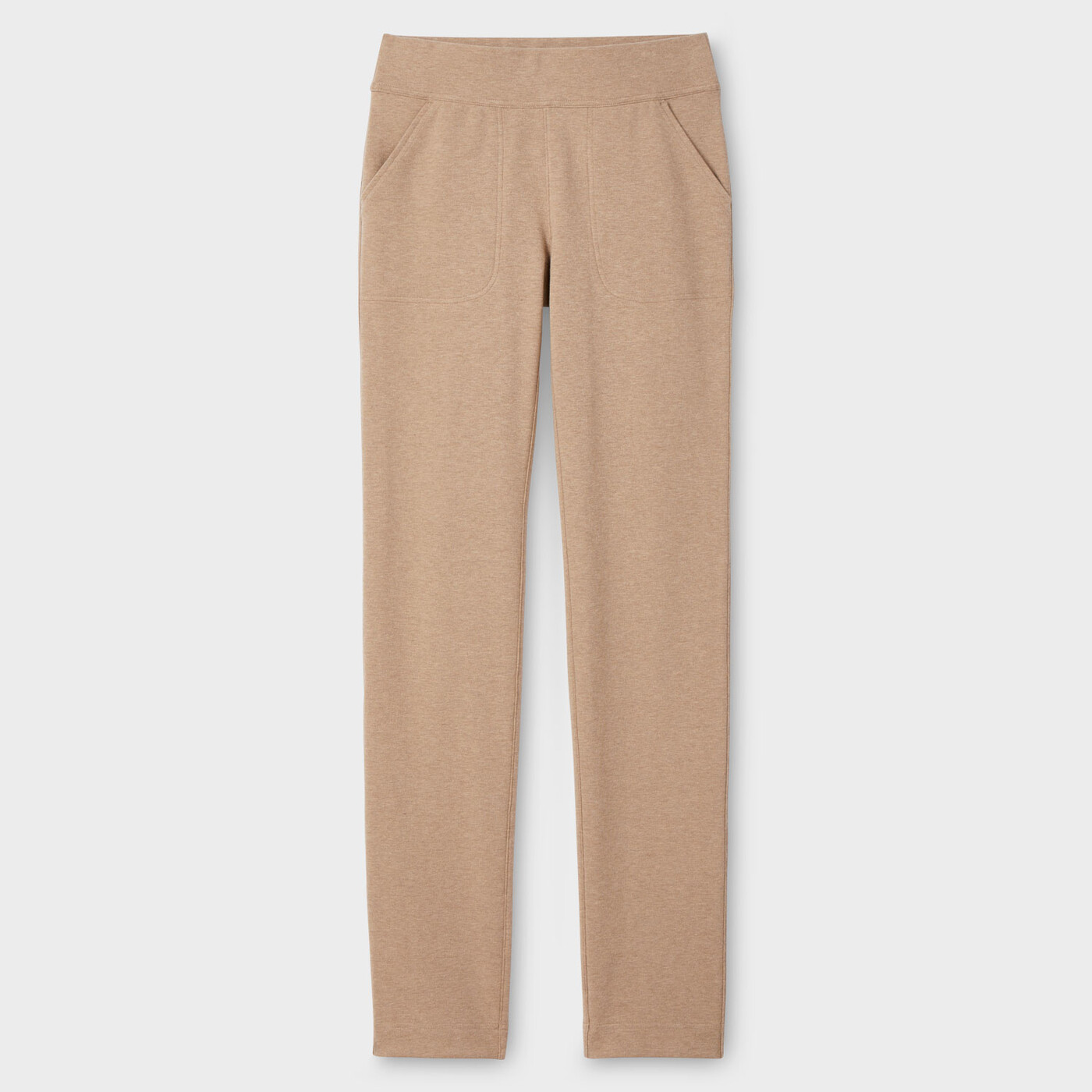 Women's NoGA Naturale Cotton Slim Leg Pants — Cedar Heather by Duluth Trading Co.
