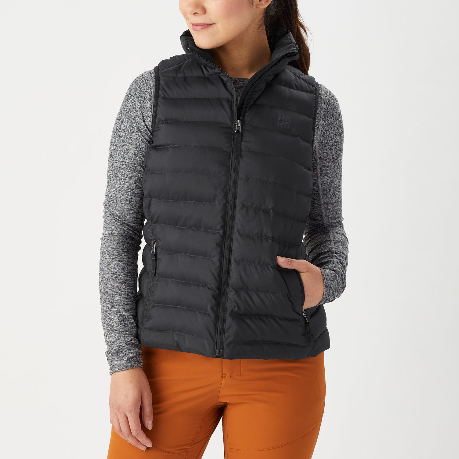 Women's AKHG Eco Puffin Mock Vest | Duluth Trading Company