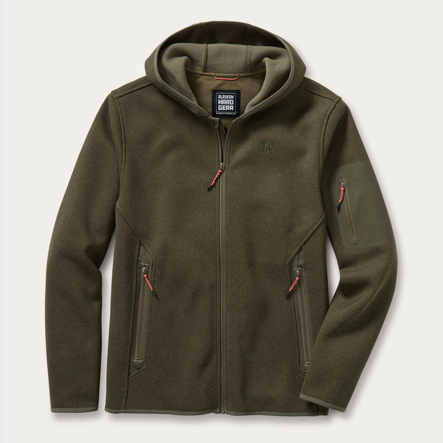 Men's AKHG Graveltec Full-Zip Hoodie | Duluth Trading Company