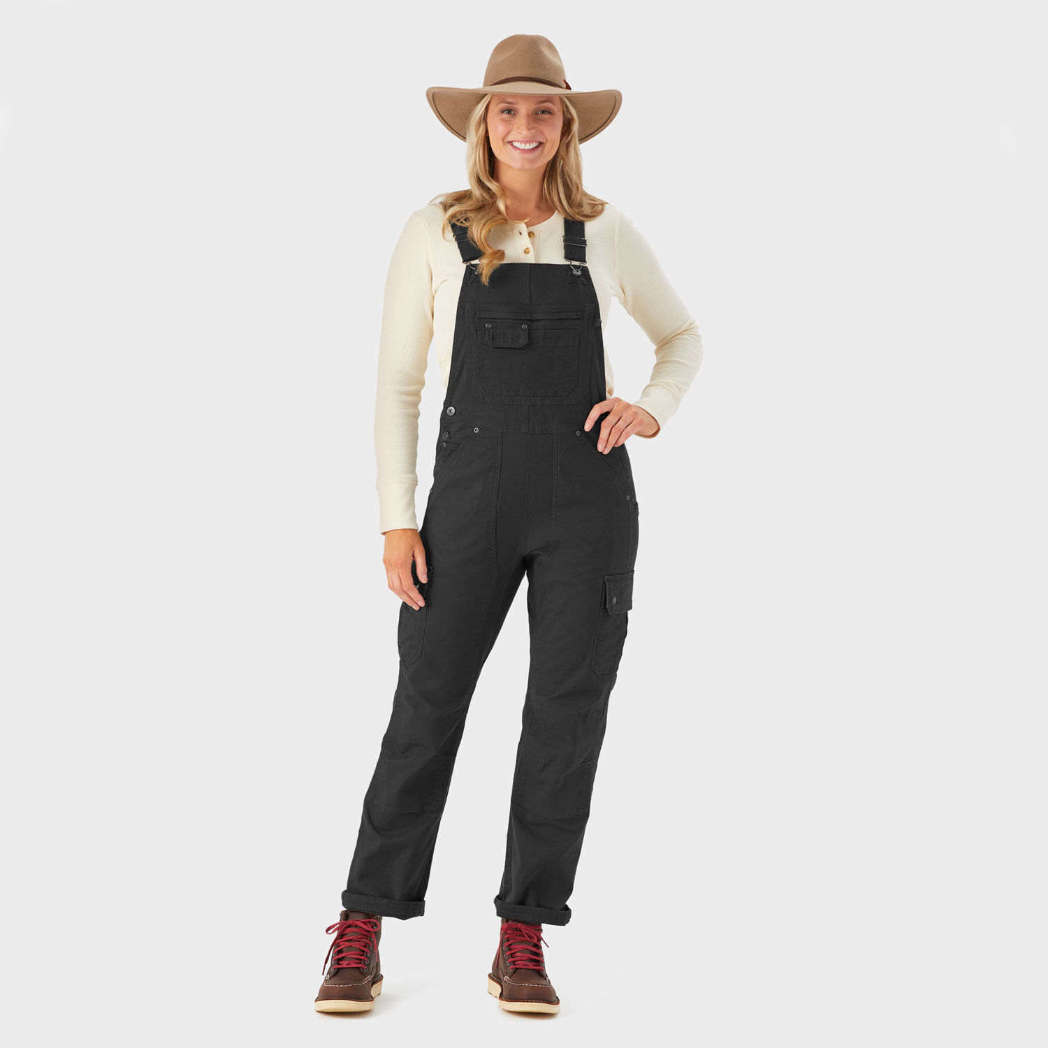 Women's Fire Hose DuluthFlex Bib Overalls | Duluth Trading Company