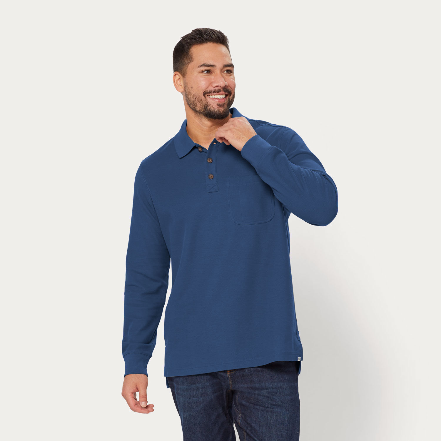 Men's No Polo Long Sleeve Shirt | Duluth Trading Company