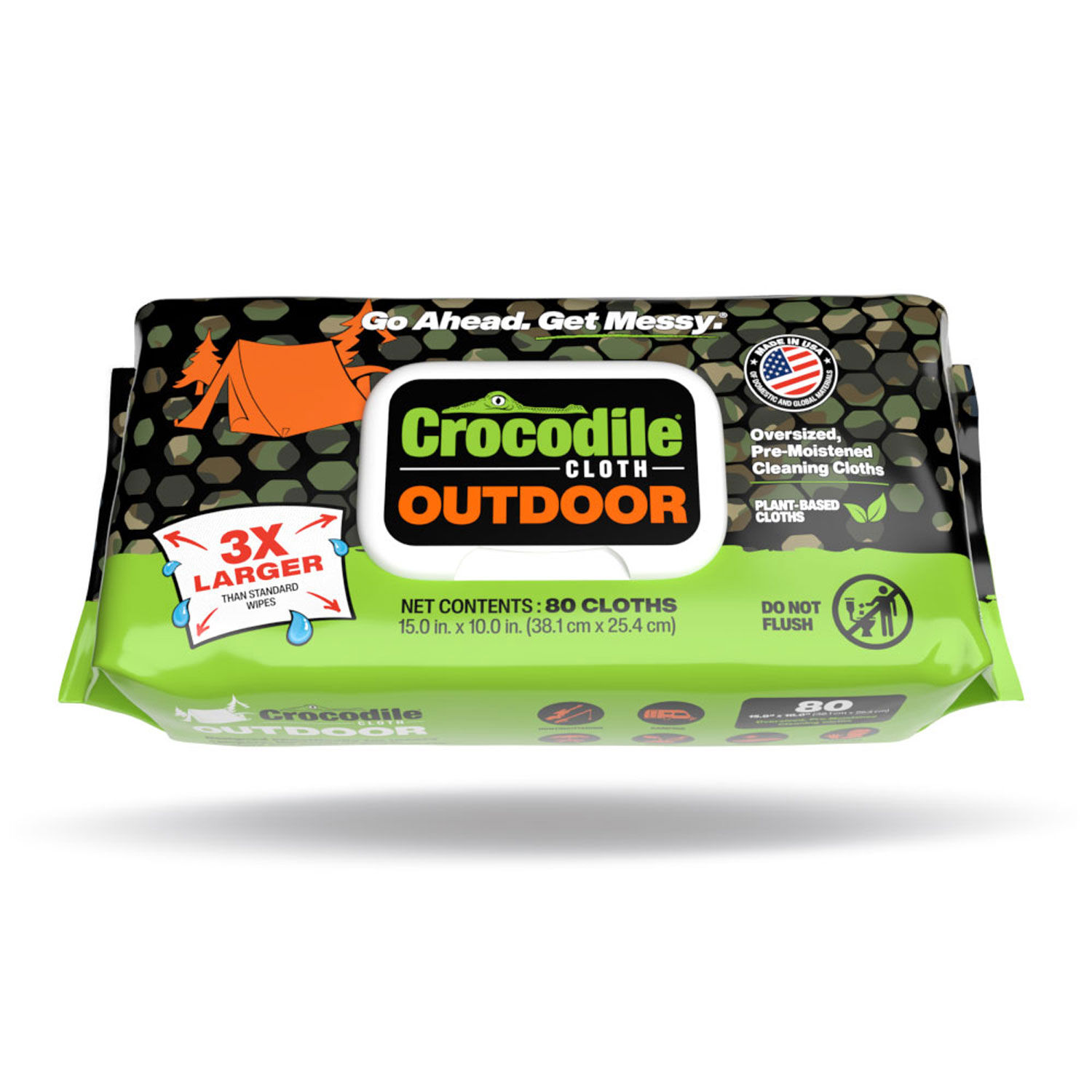 Crocodile Cloth Outdoor Wipes 80-Pack | Duluth Trading Company