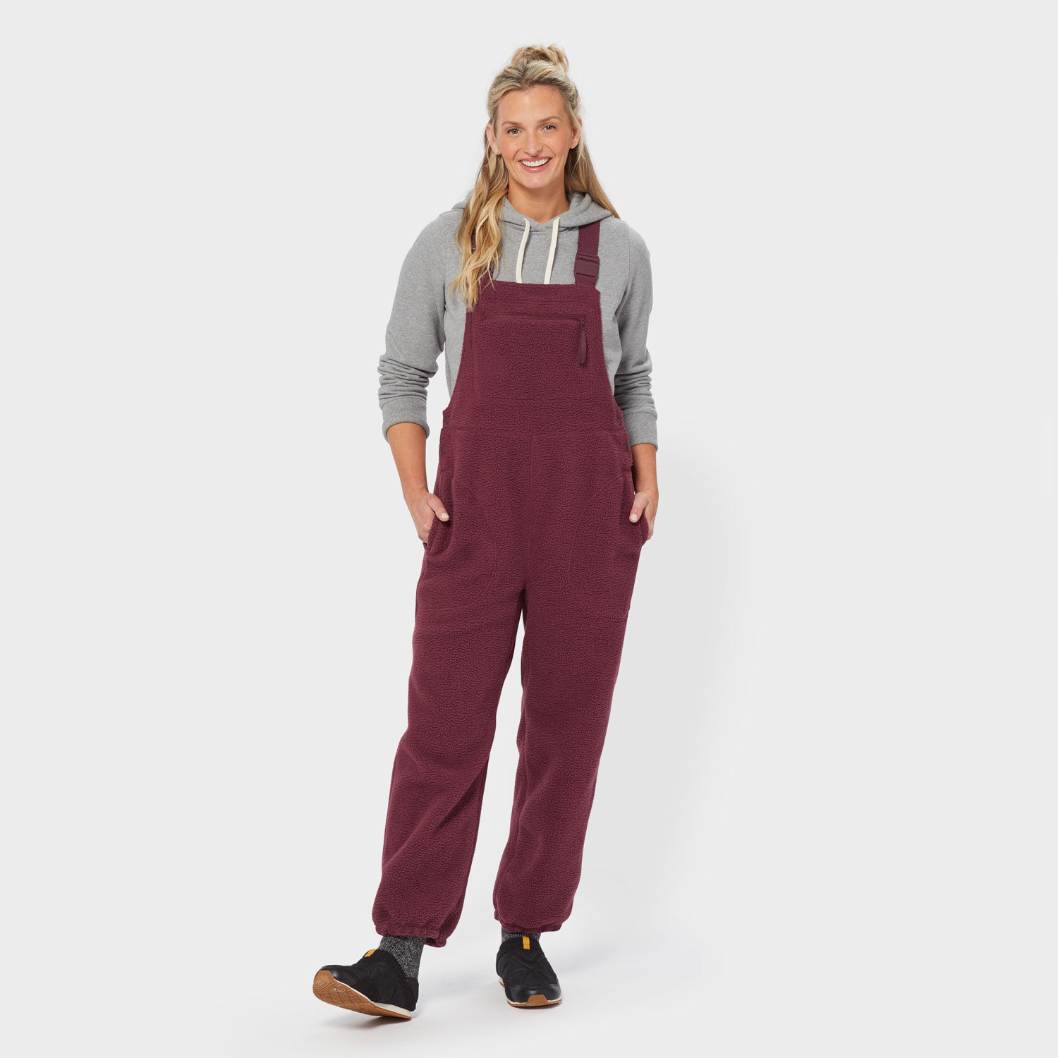 Women's Pile Hi Fleece Overalls | Duluth Trading Company