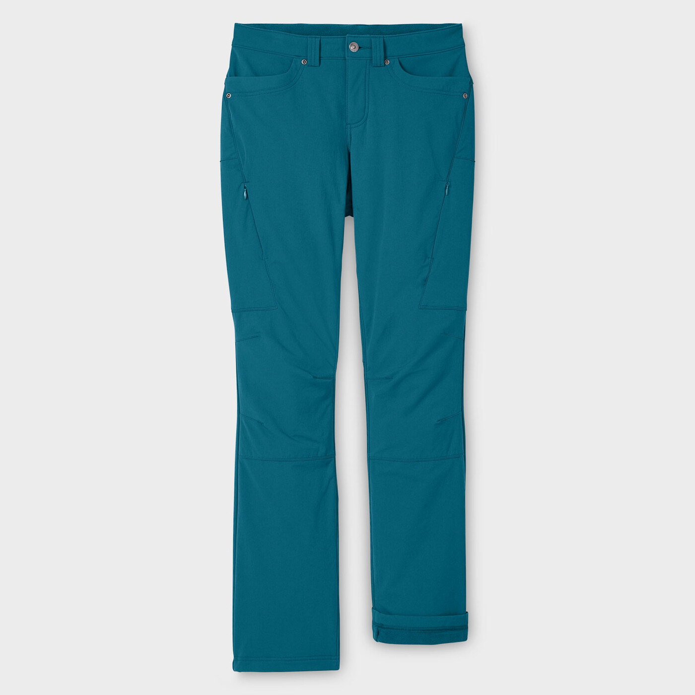 Women's Flexpedition Lined Straight Leg Pants — Meteor Blue by Duluth Trading Co.