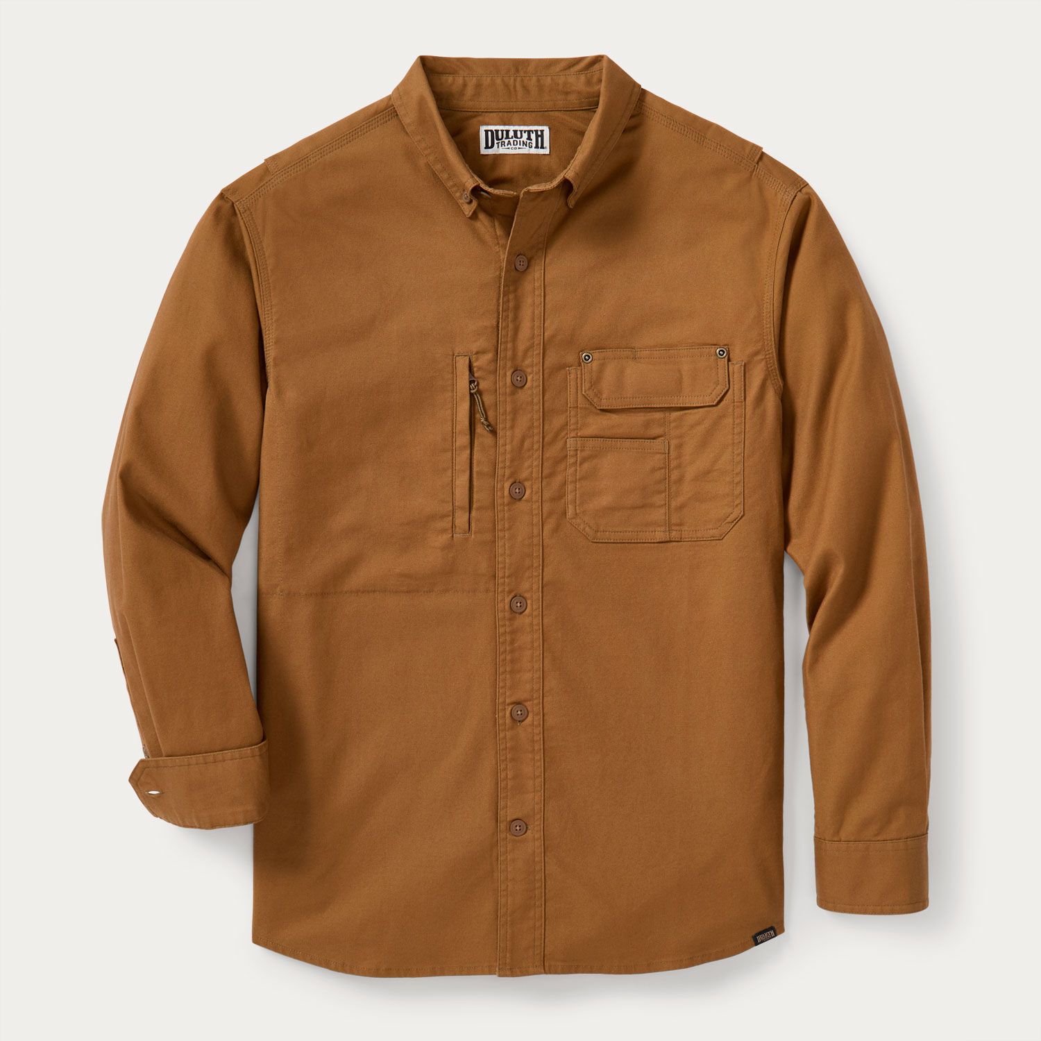 Men's Fire Hose Lightweight Long Sleeve Work Shirt | Duluth