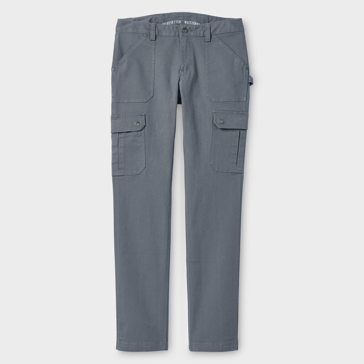 Women's DuluthFlex Fire Hose Slim Leg Cargo Pants — Blue Steel by Duluth Trading Co.