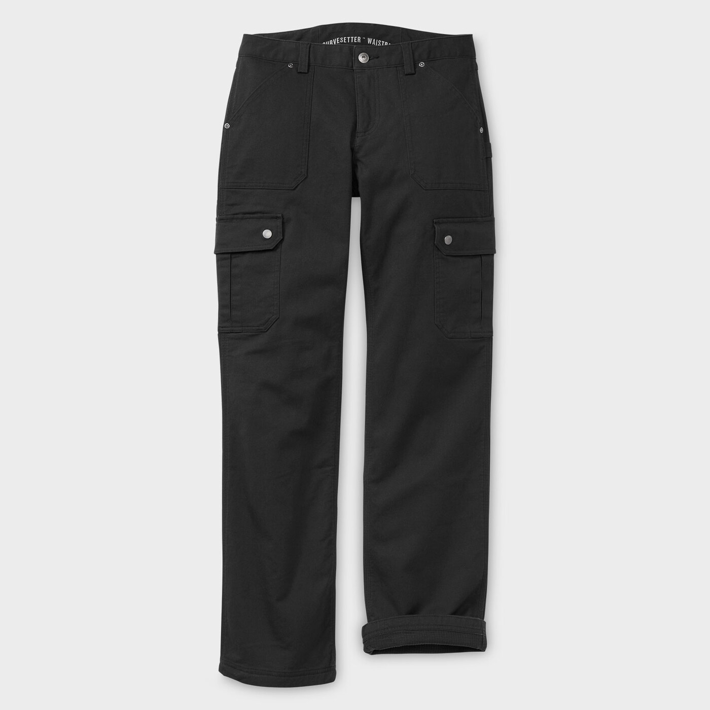 Women's DuluthFlex Fire Hose Lined Pants — Black by Duluth Trading Co.