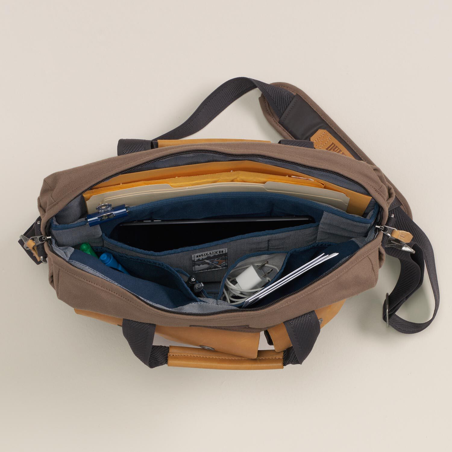 Fire Hose DT Canvas Bona Fide Briefcase | Duluth Trading Company