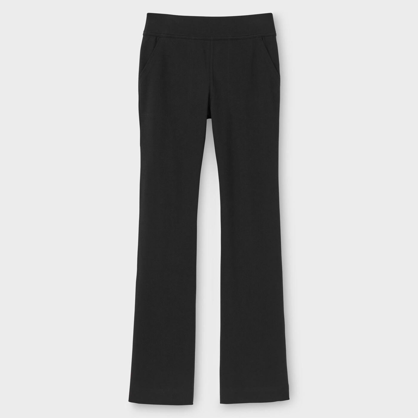 Women's NoGA Naturale Cotton Bootcut Pants — Jet Black by Duluth Trading Co.