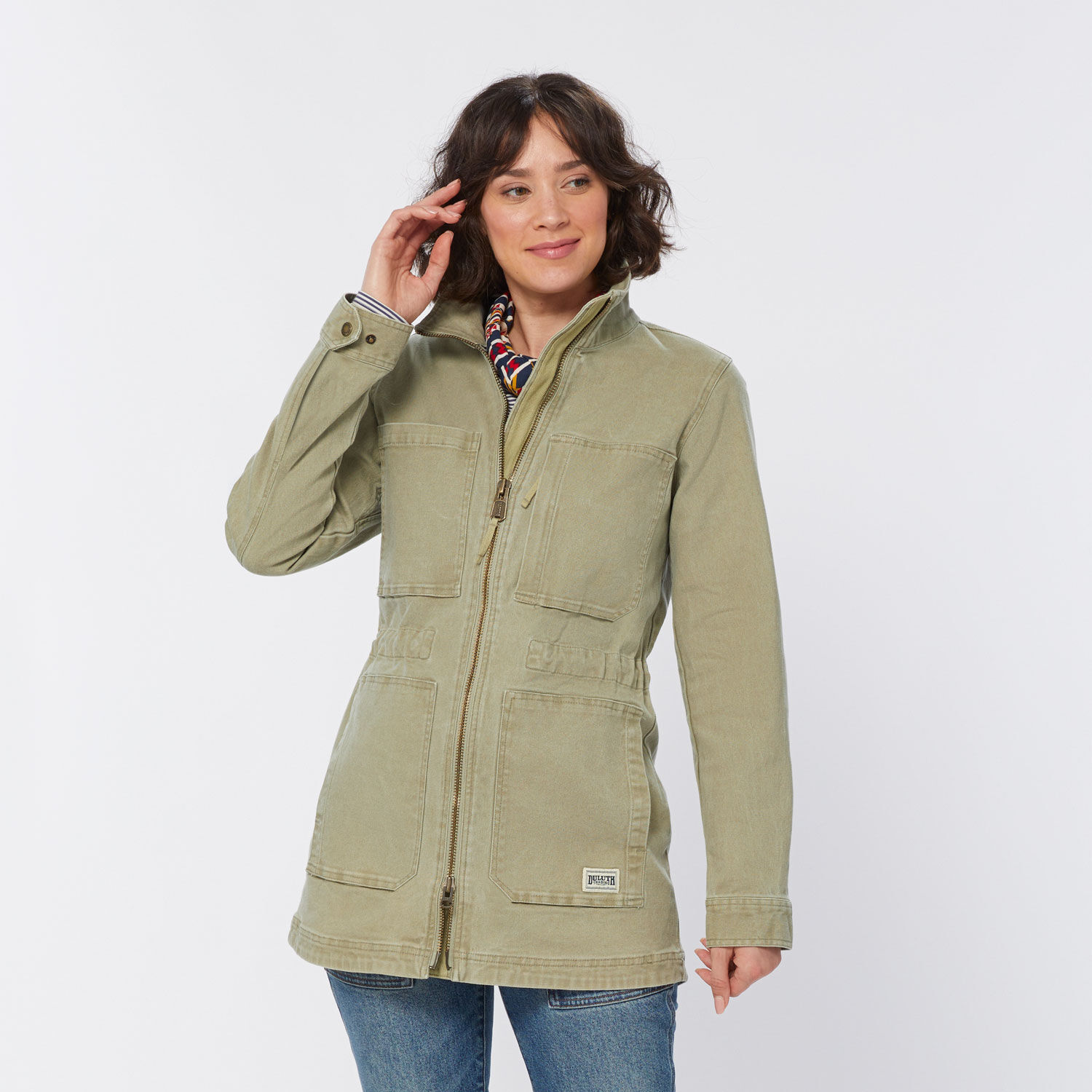 Women's VintageFlex Fire Hose Coat | Duluth Trading Company