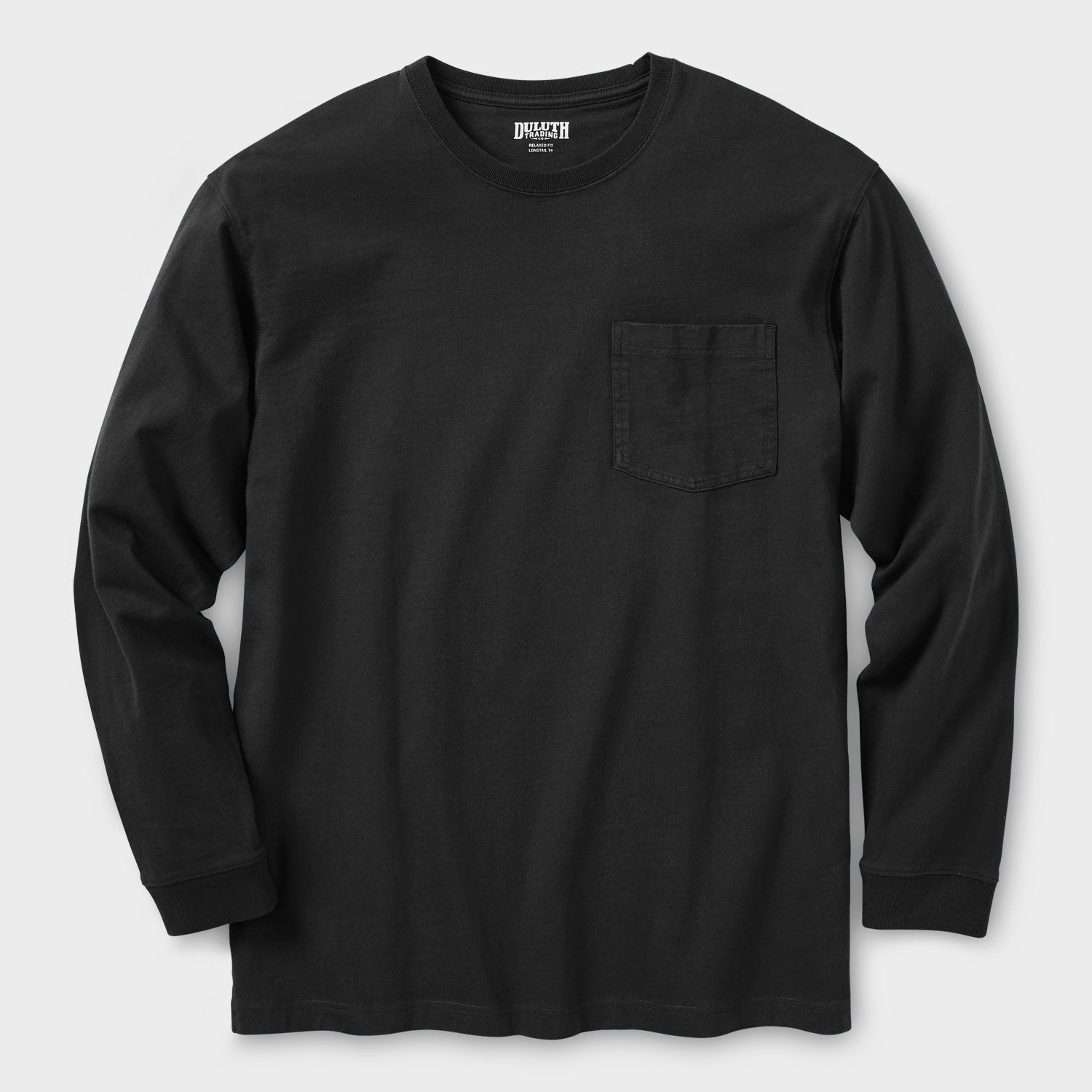 Men's Longtail T Long Sleeve T-Shirt with Pocket | Duluth Trading