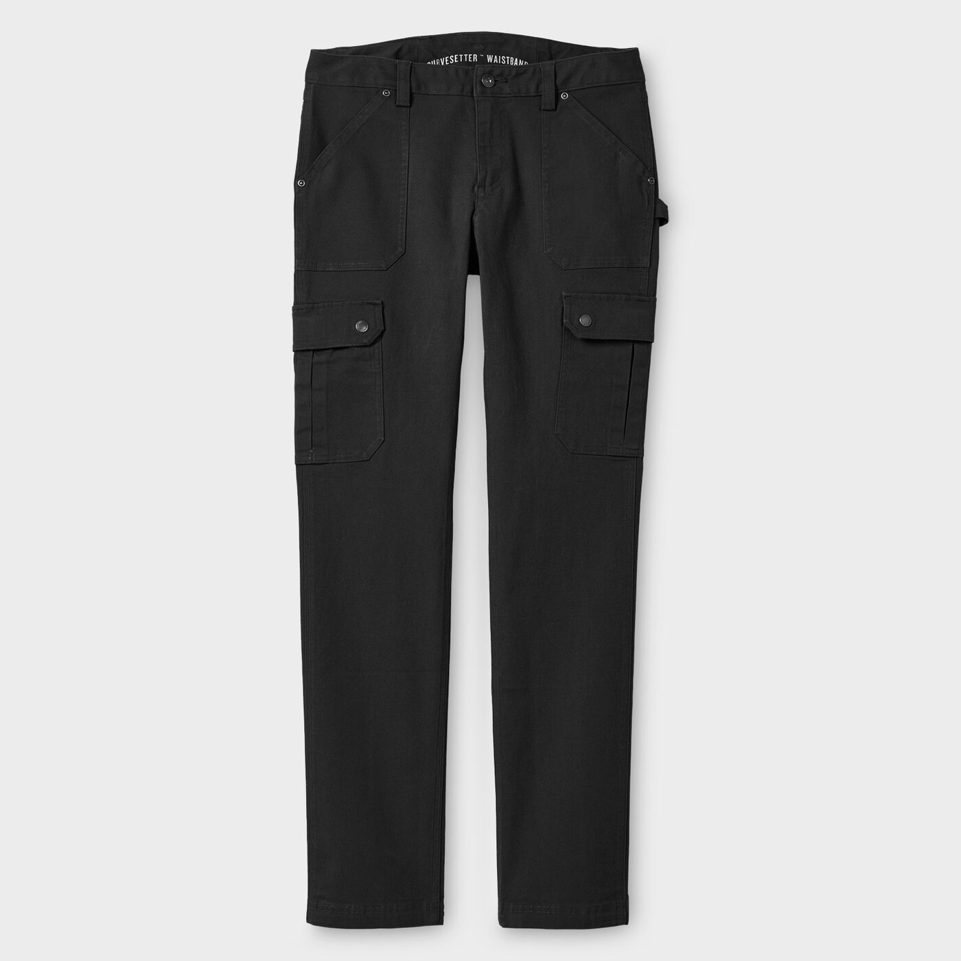 Women's DuluthFlex Fire Hose Slim Leg Cargo Pants — Black by Duluth Trading Co.